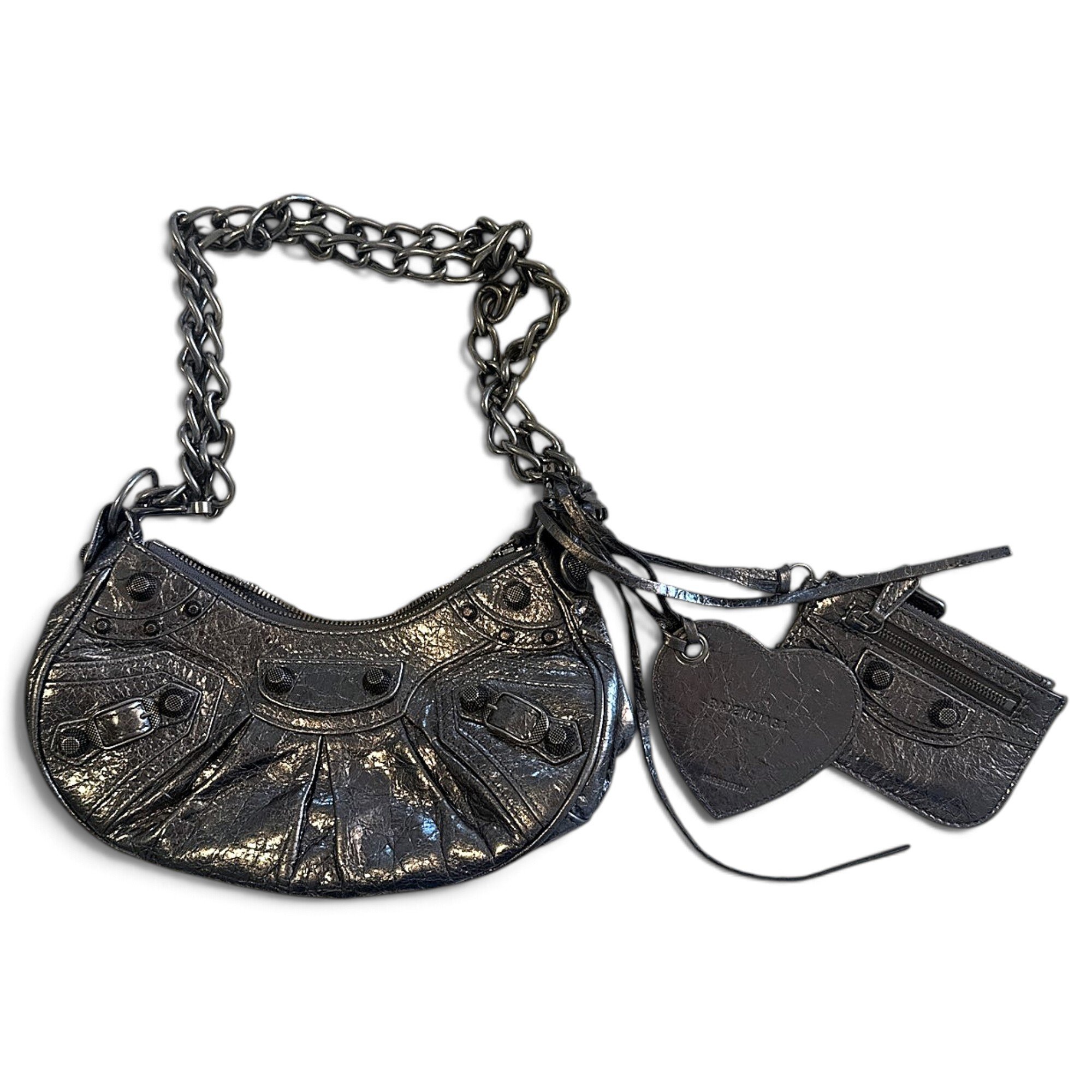 Le Cagole leather handbag