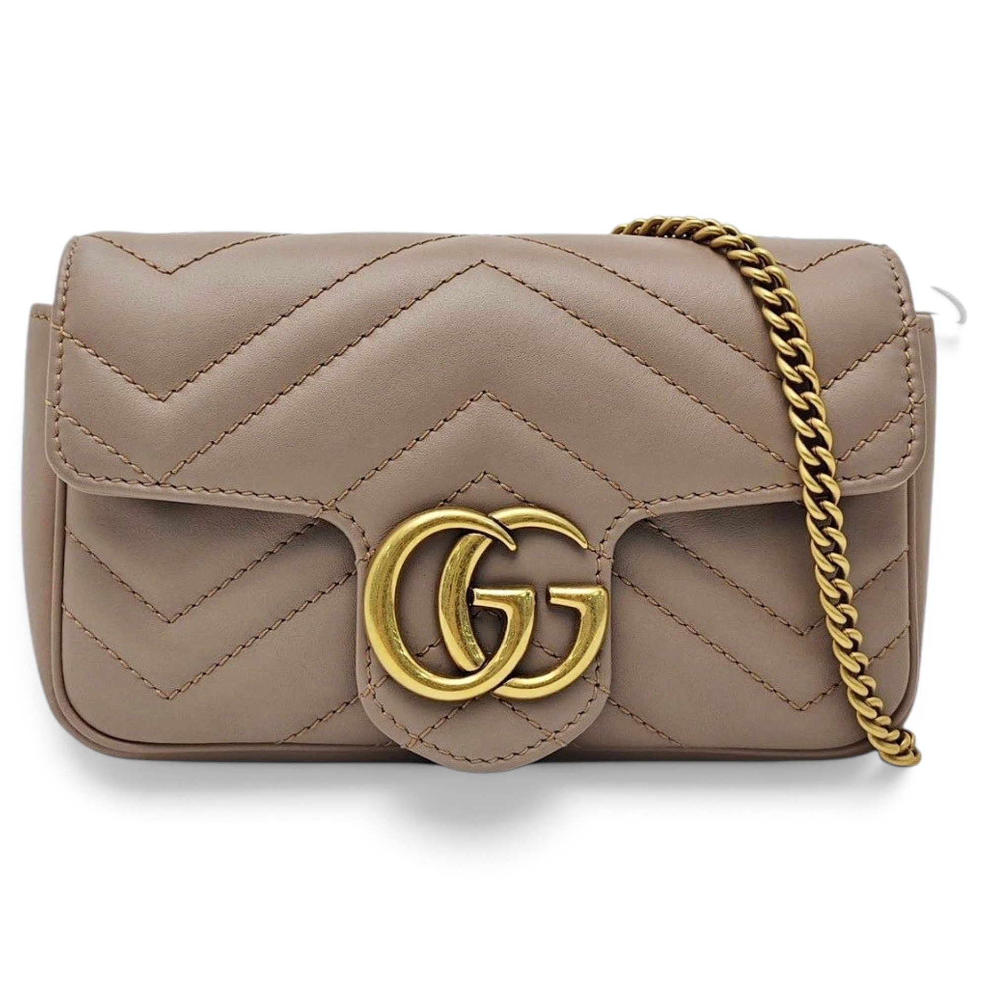 GG Marmont Flap leather crossbody bag