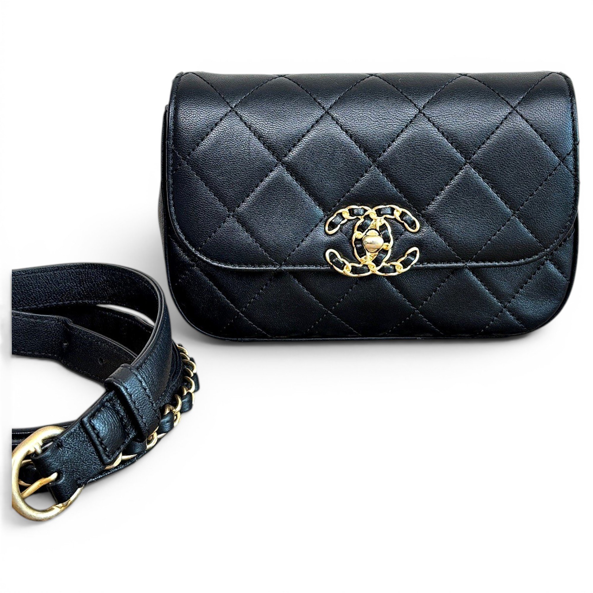 Leather handbag