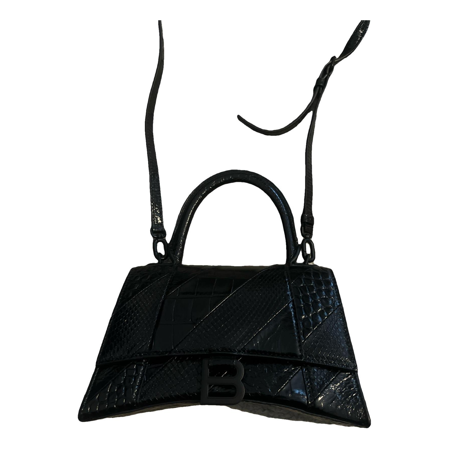 Balenciaga Hourglass leather crossbody bag