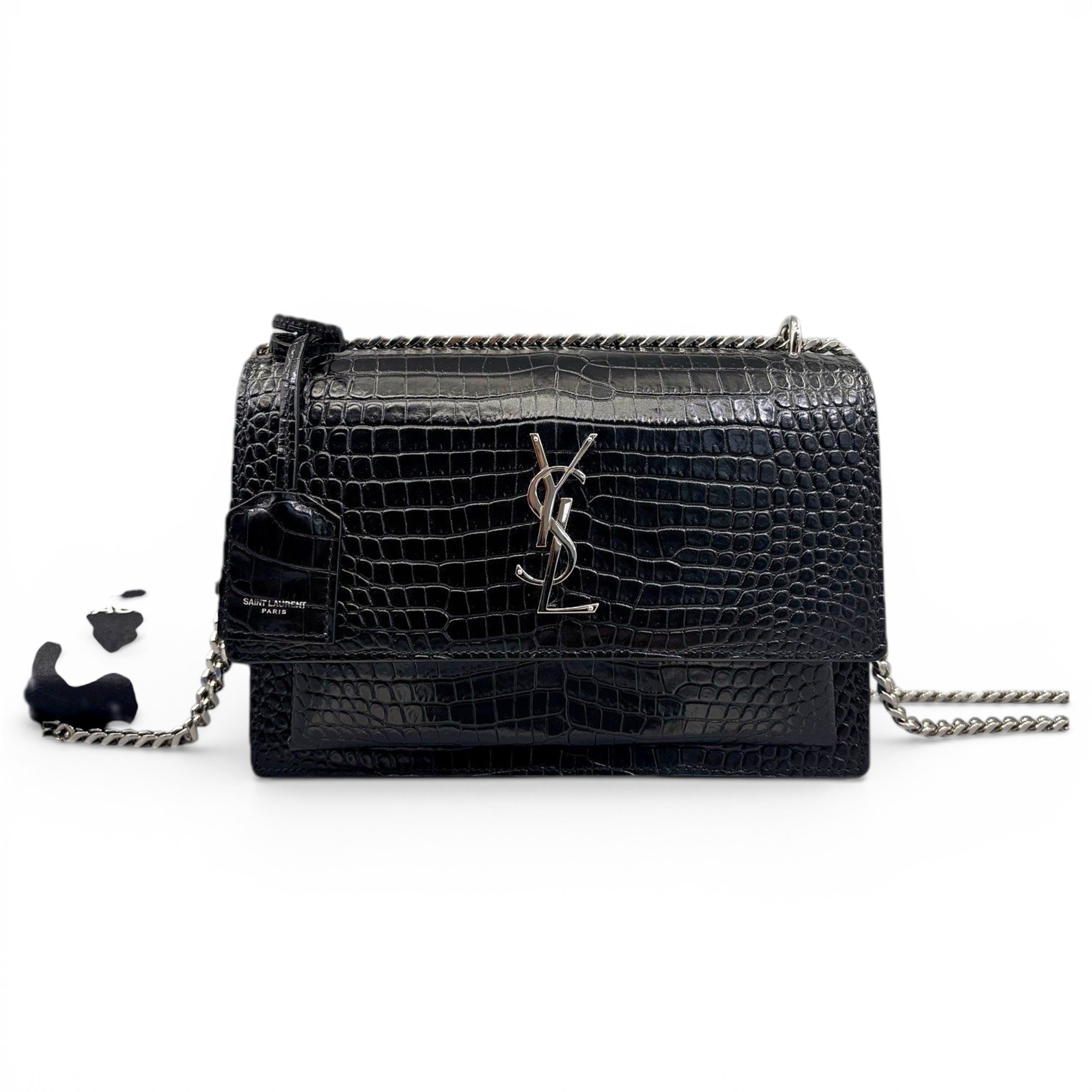 Sunset leather handbag