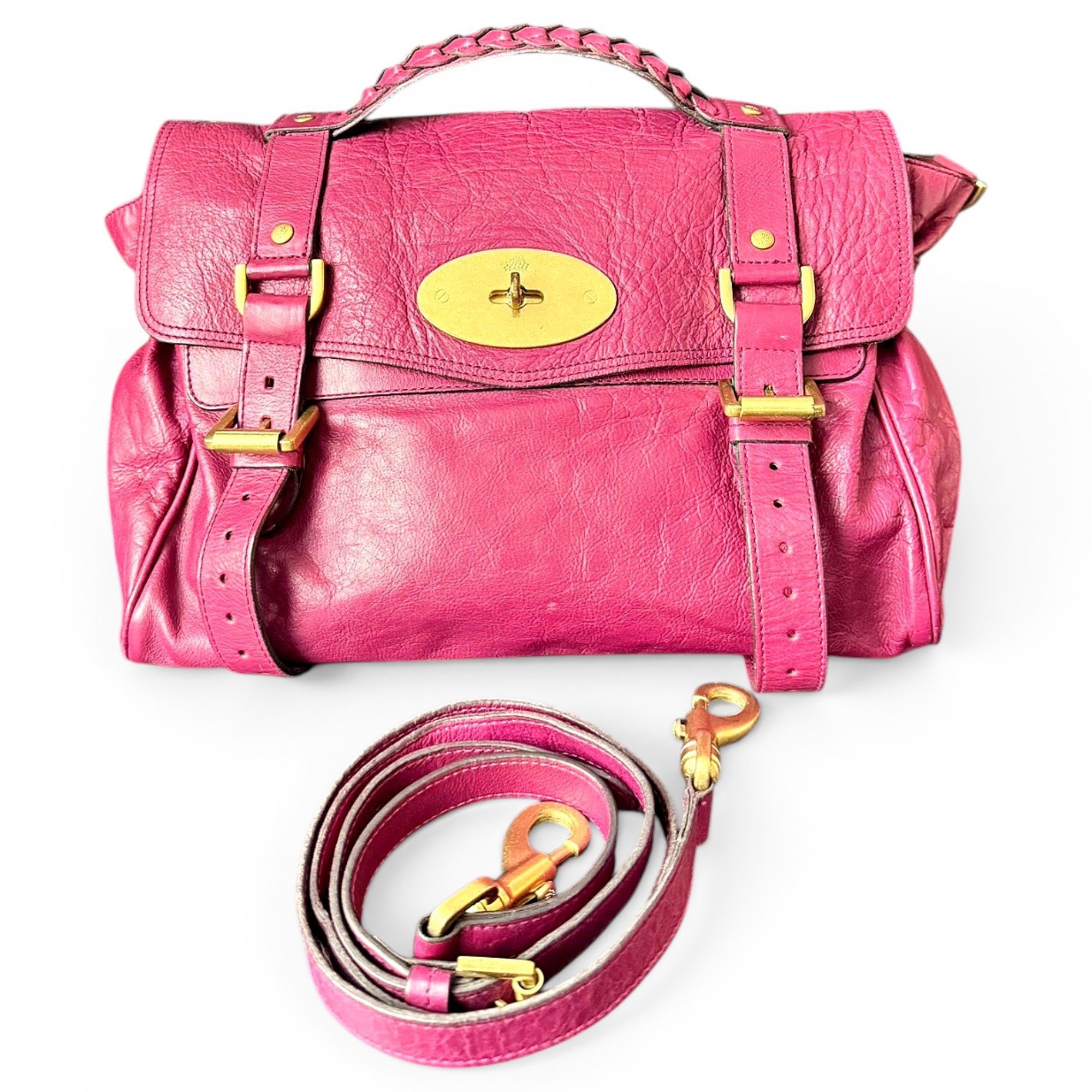 Alexa leather handbag