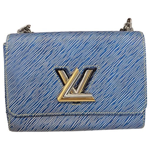 Twist leather handbag
