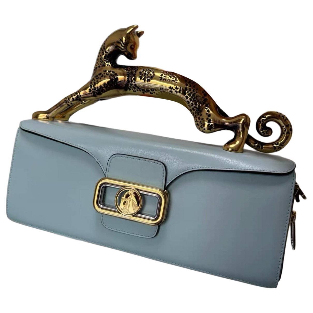 Lanvin Pencil Chat leather handbag