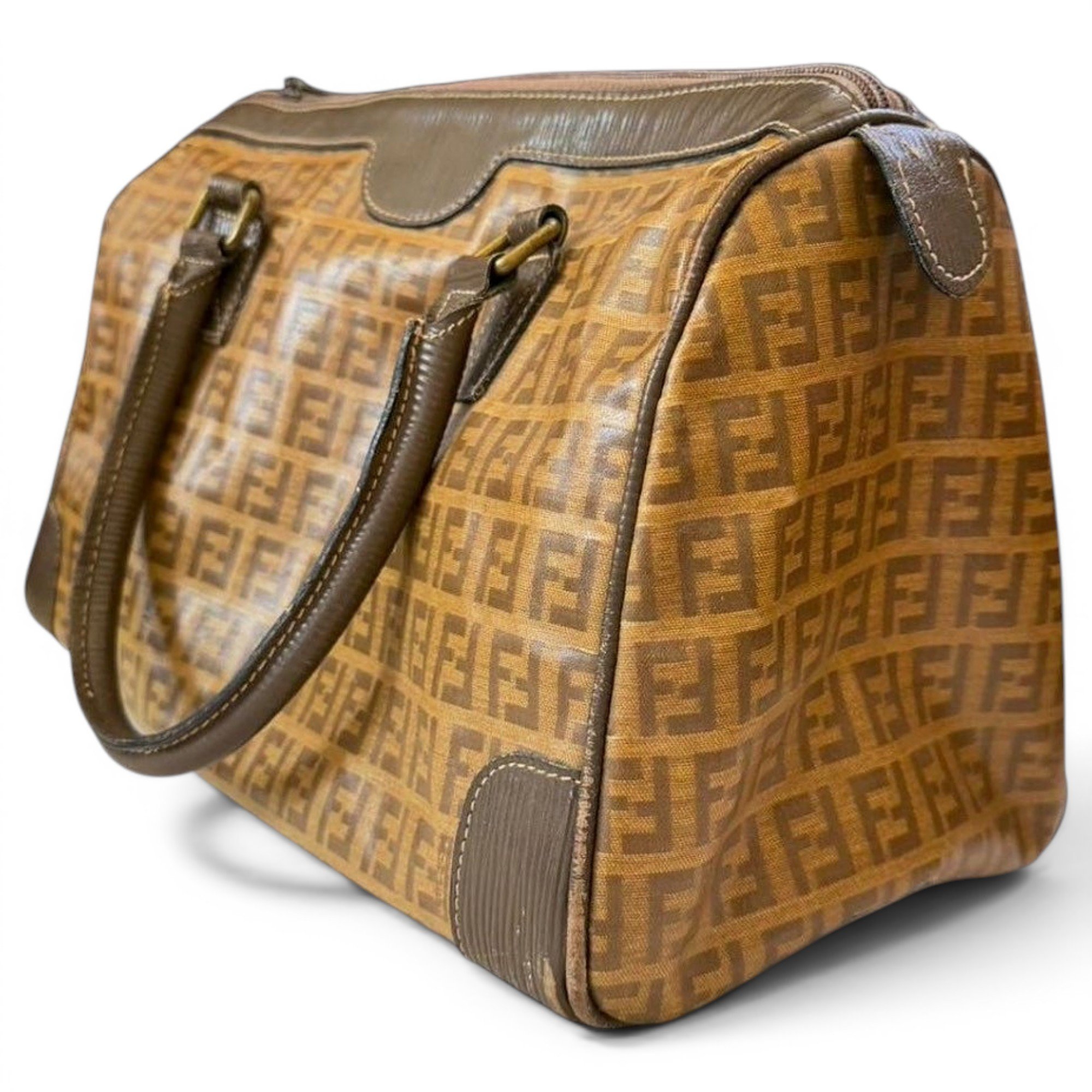 FF leather handbag