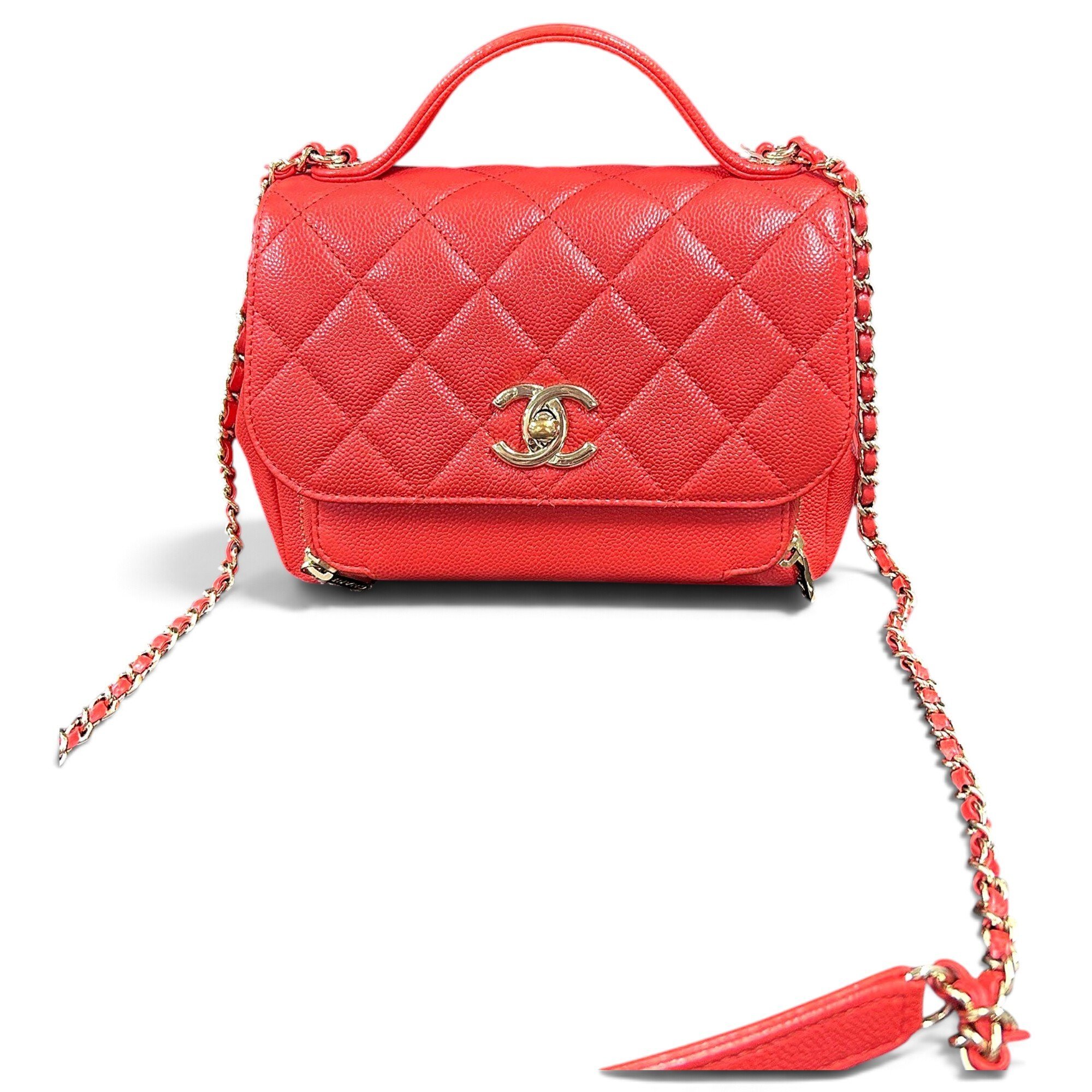 Business Affinity leather handbag