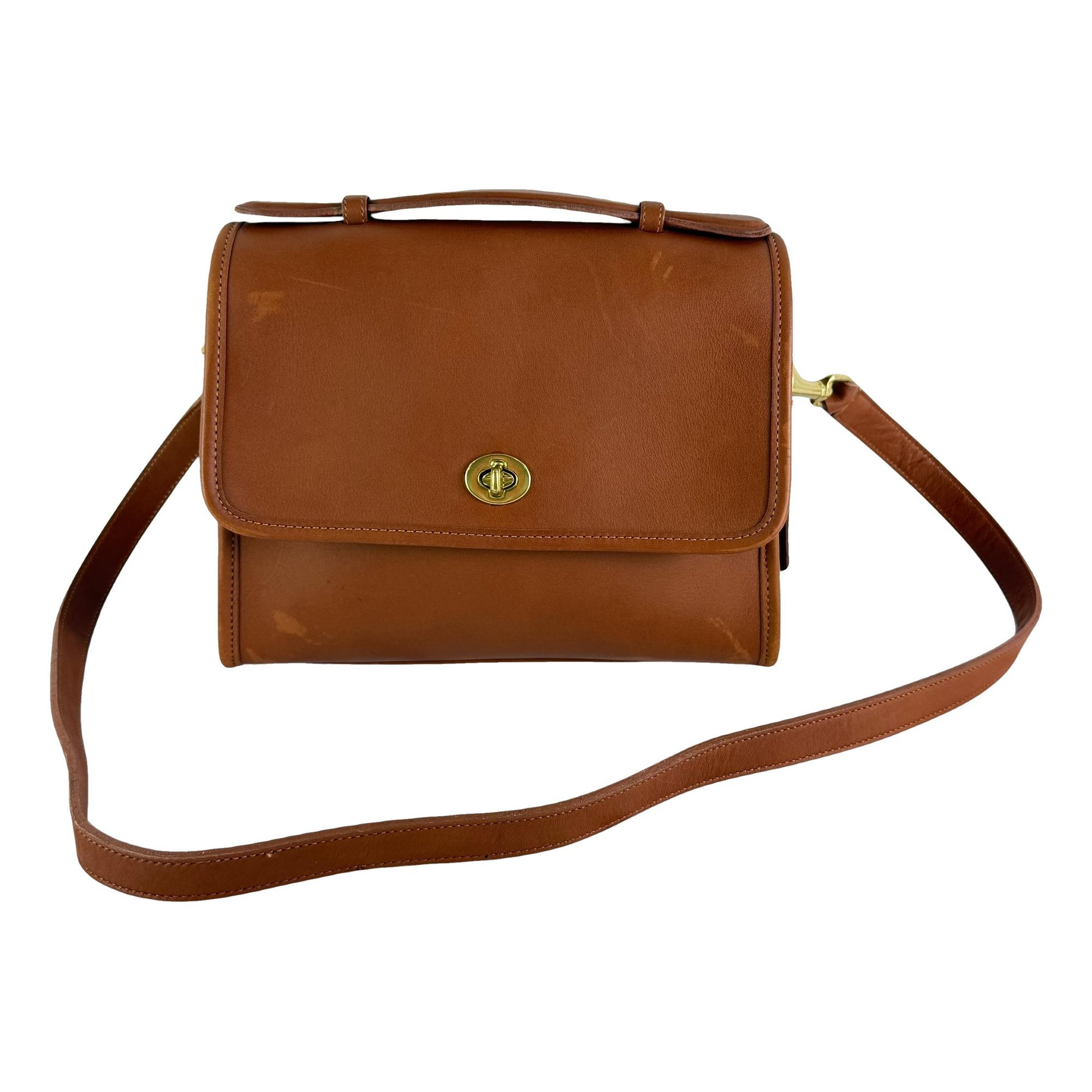 Leather crossbody bag