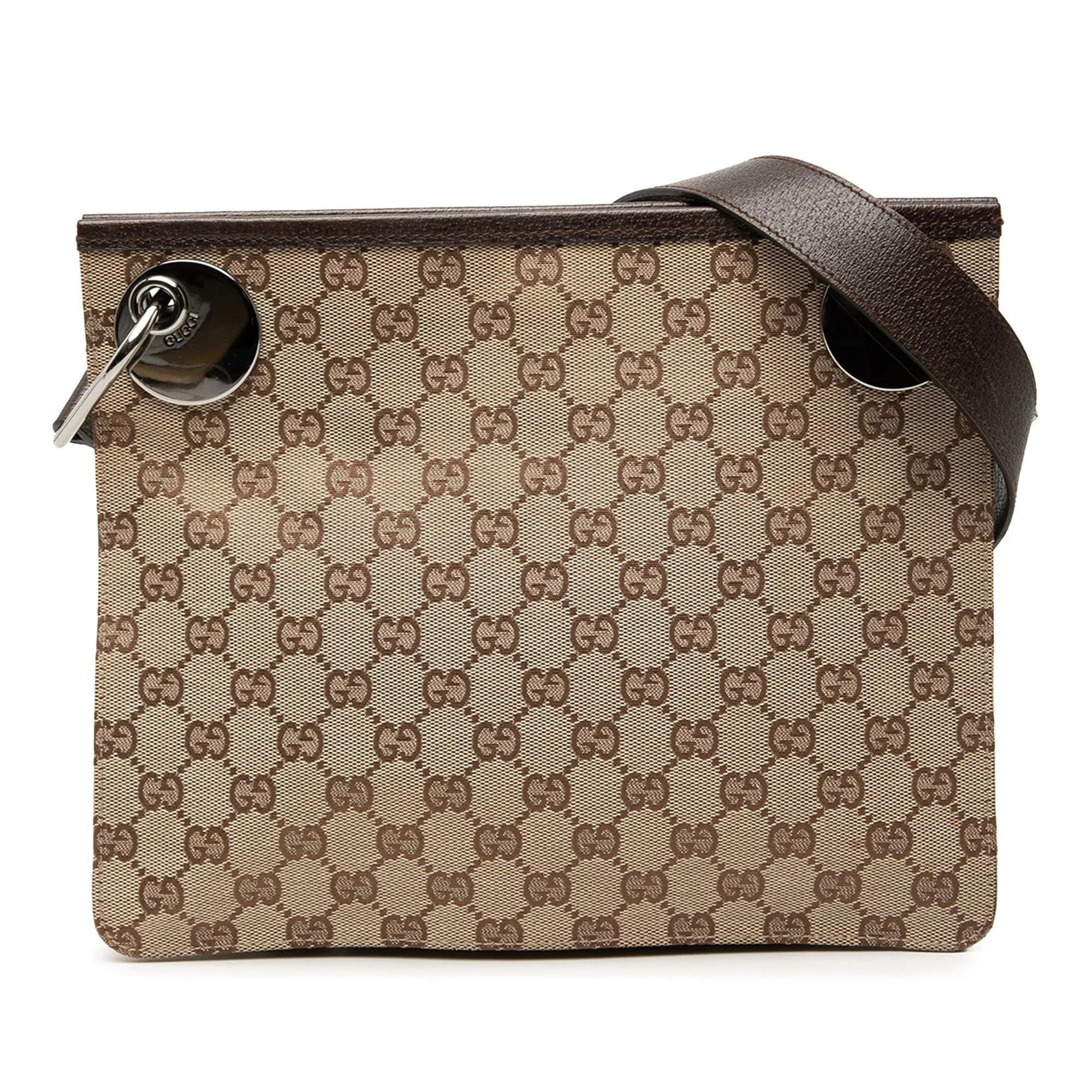 Eclipse leather crossbody bag