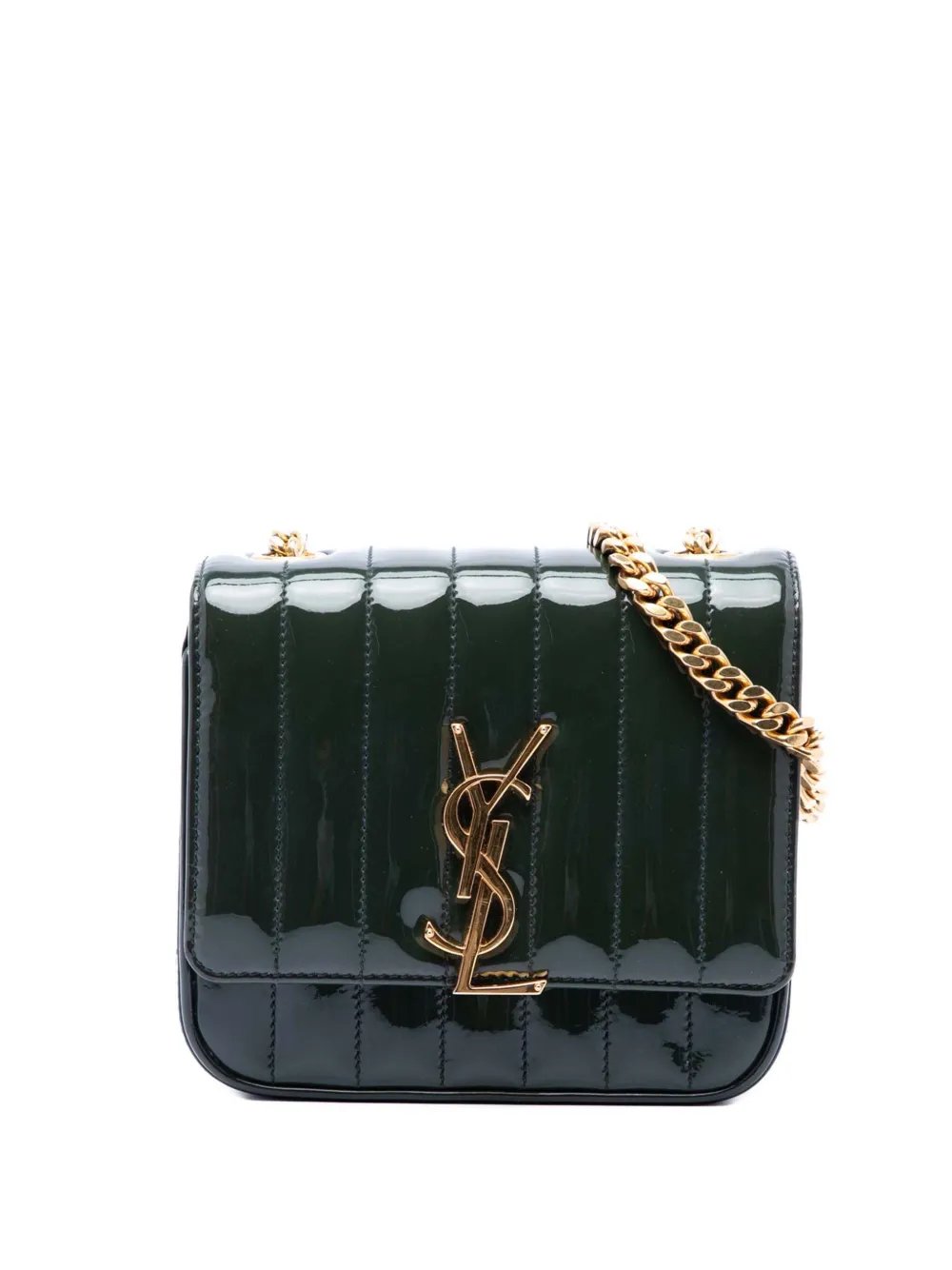 2019 Small Patent Monogram Vicky Chain Bag crossbody bag