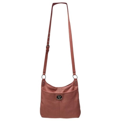 Leather crossbody bag