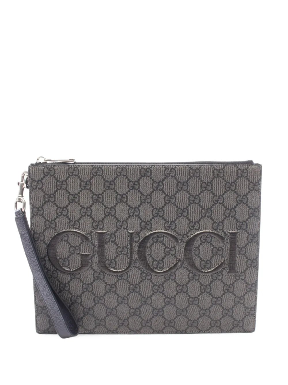 2010s GG Supreme clutch bag