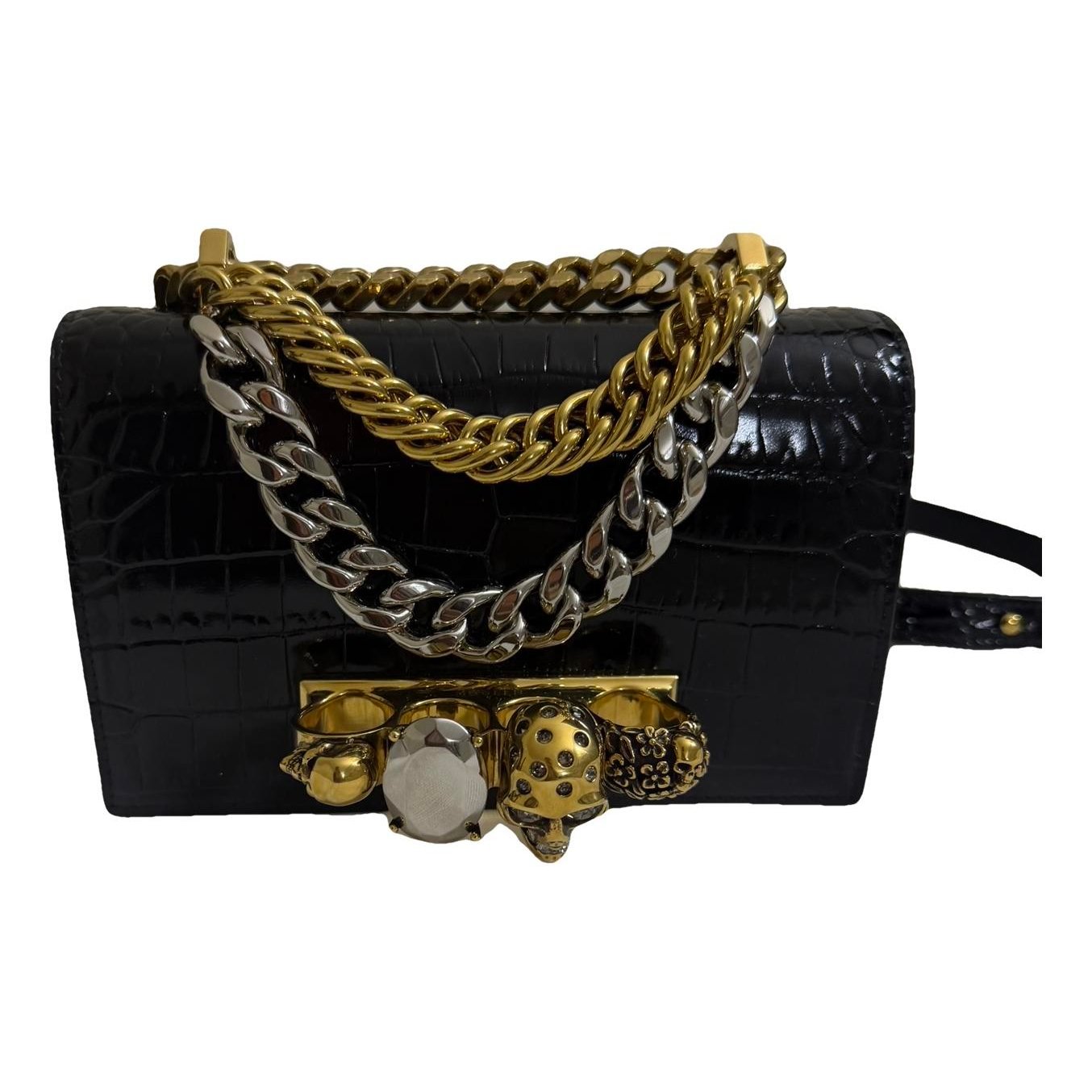 Leather handbag