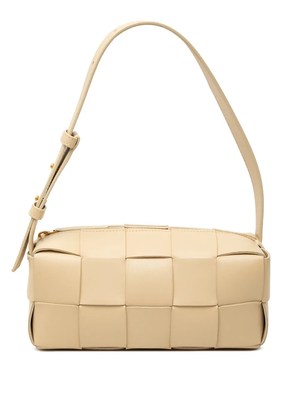 2012-2026 Small Nappa Intrecciato Brick Cassette shoulder bag