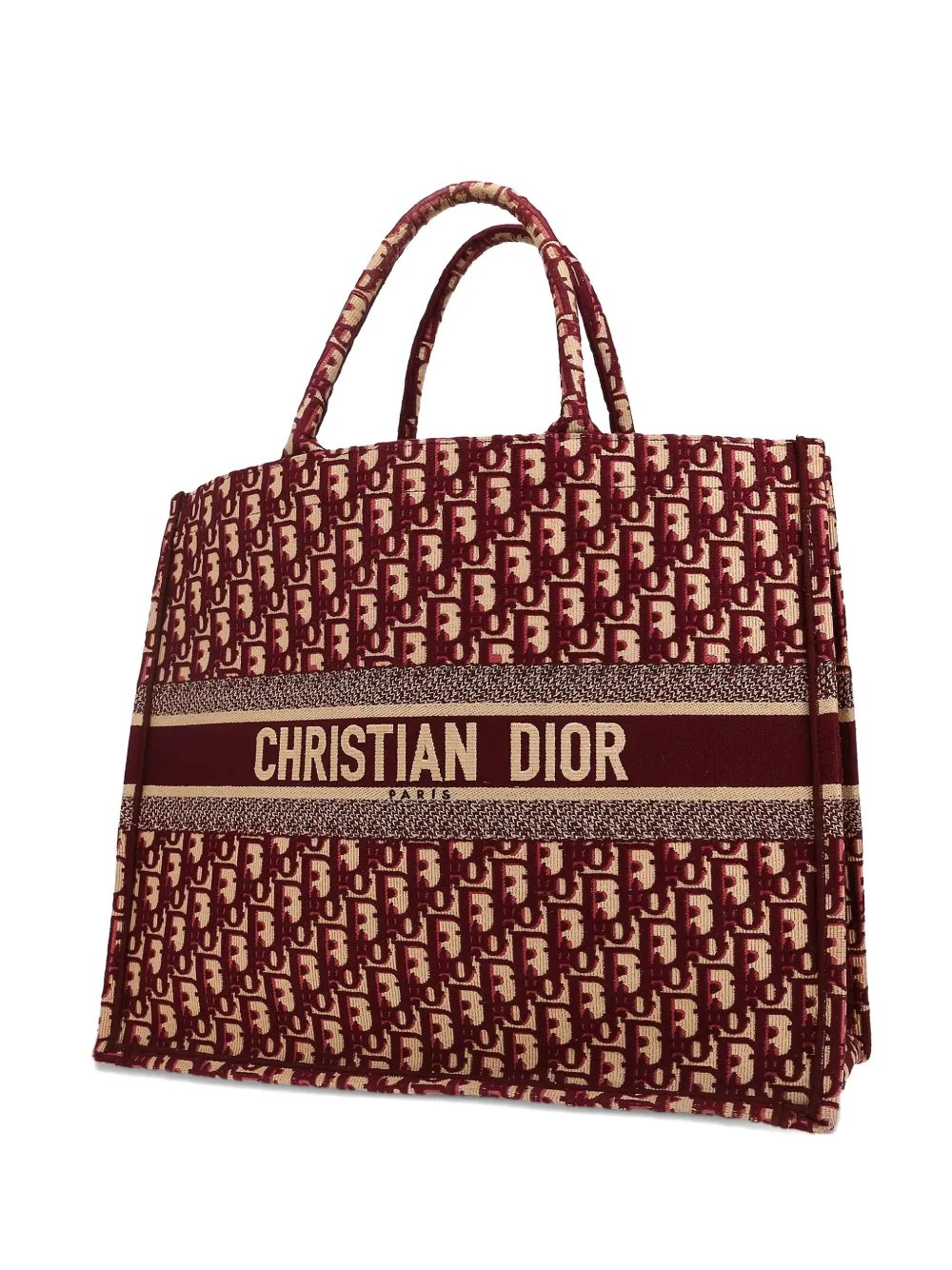 2020s Book Tote monogram double-handles handbag