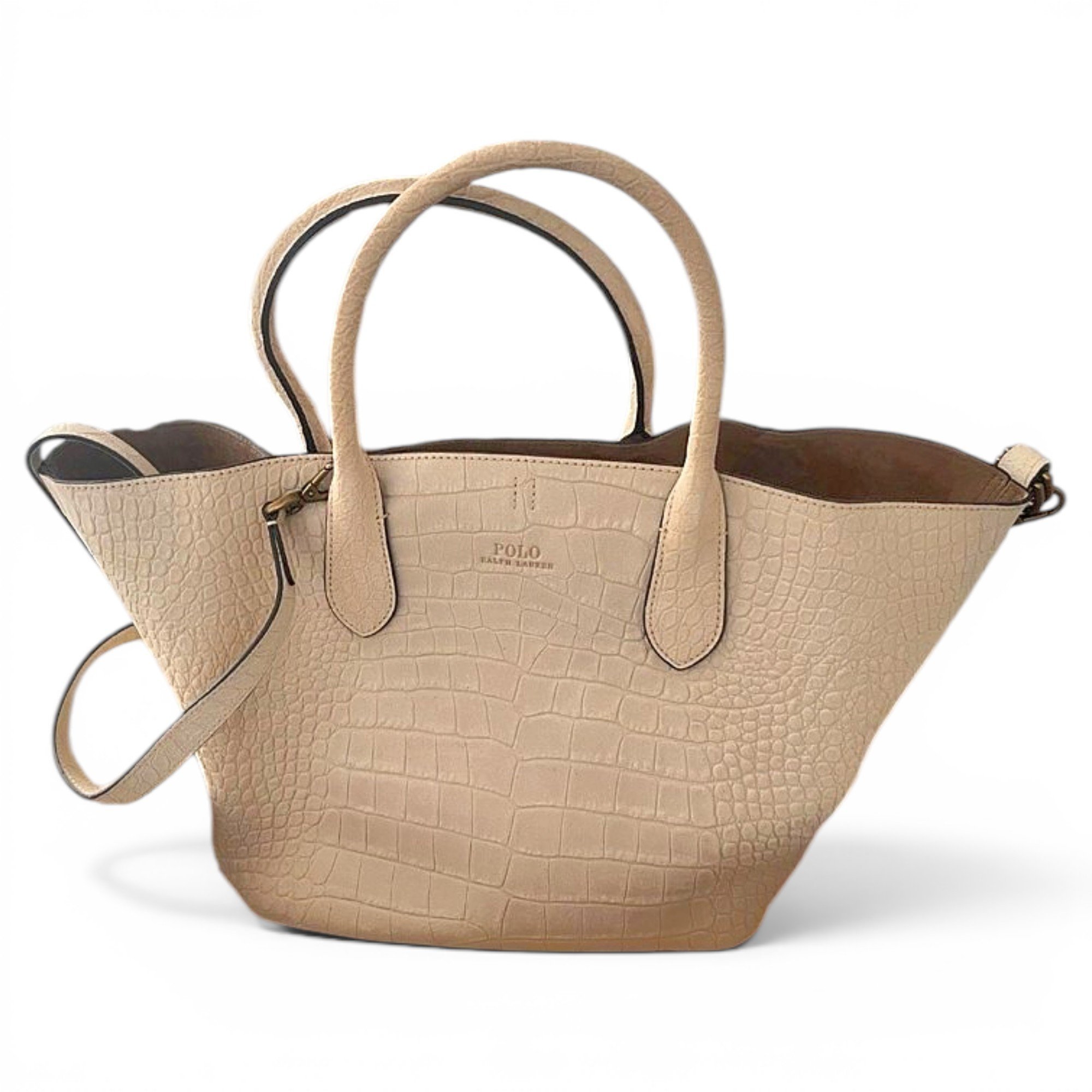 Leather tote