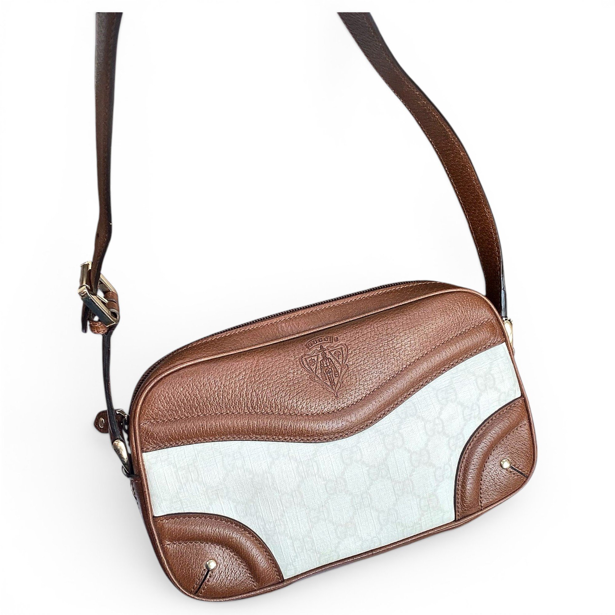 Leather crossbody bag