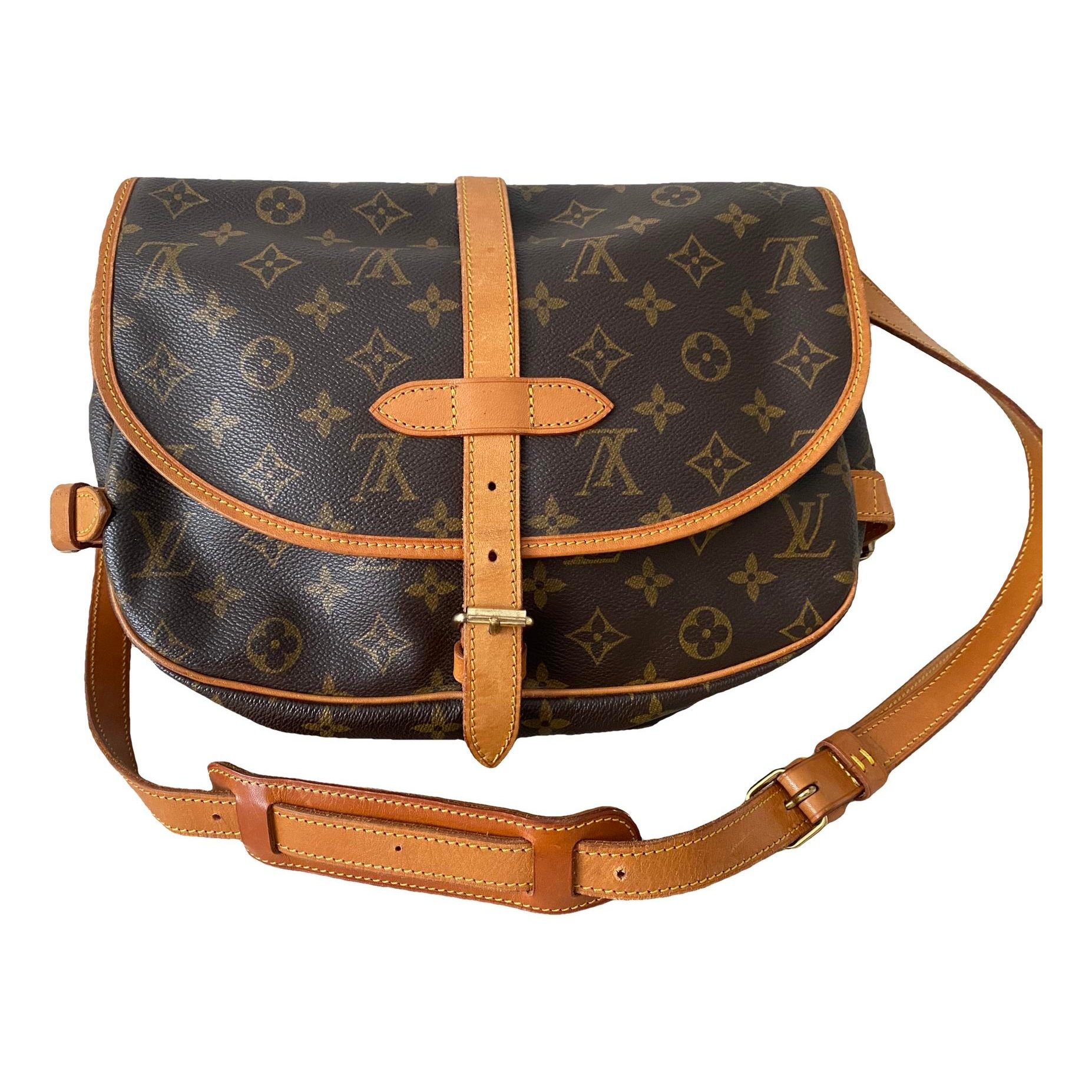 Saumur leather crossbody bag