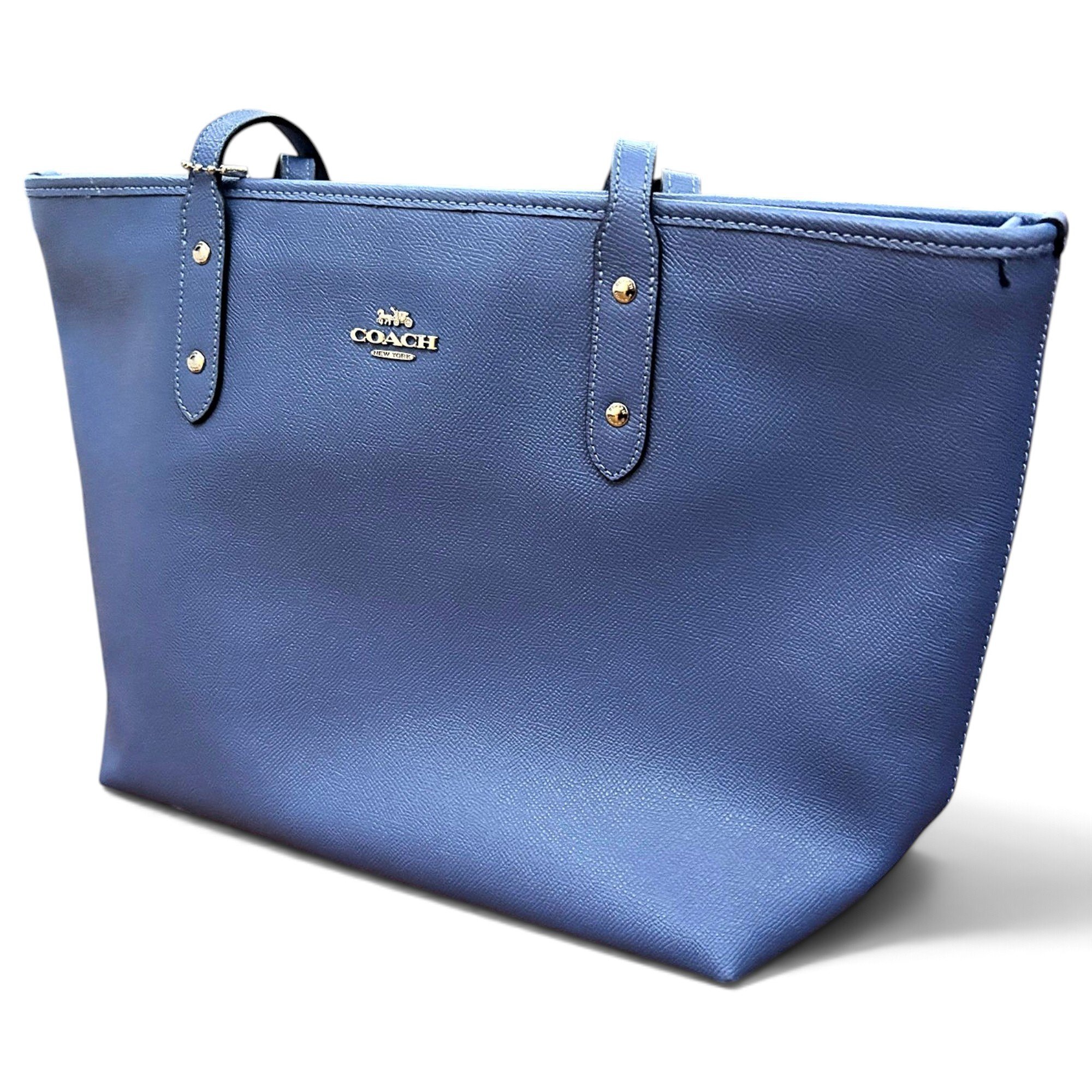 Crossgrain Taxi Tote leather tote