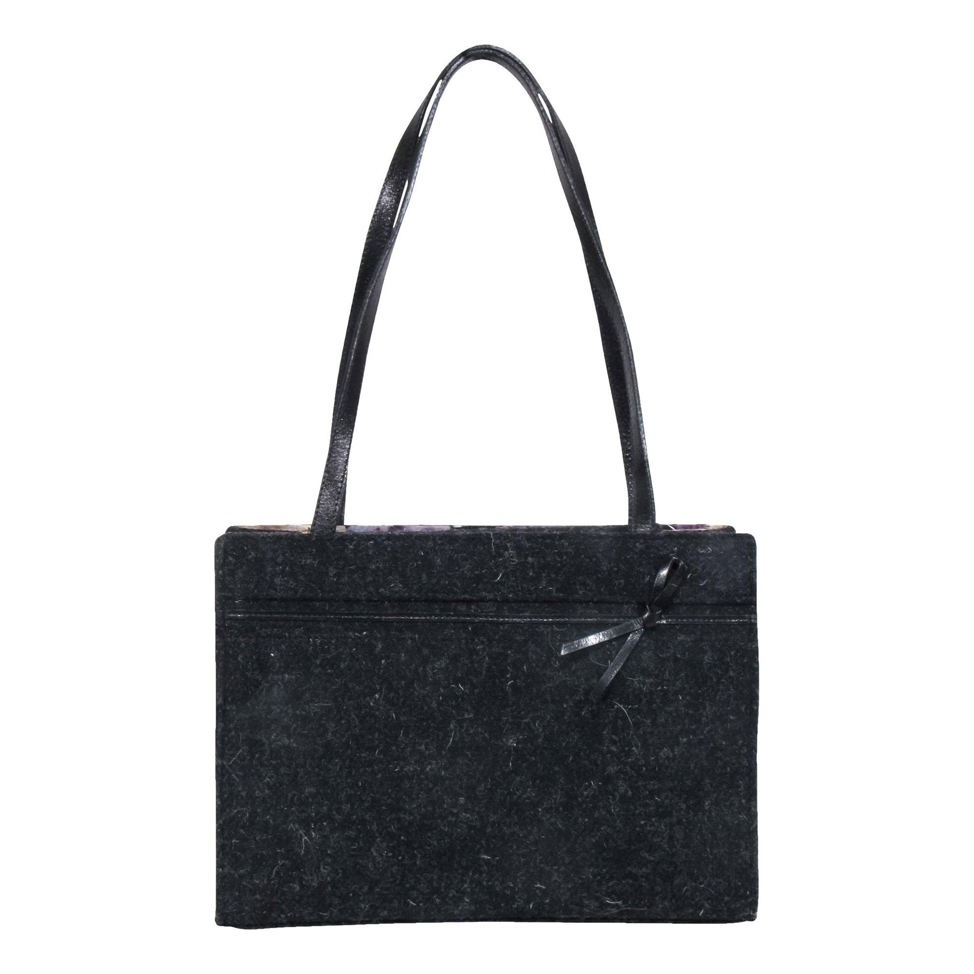 Wool handbag
