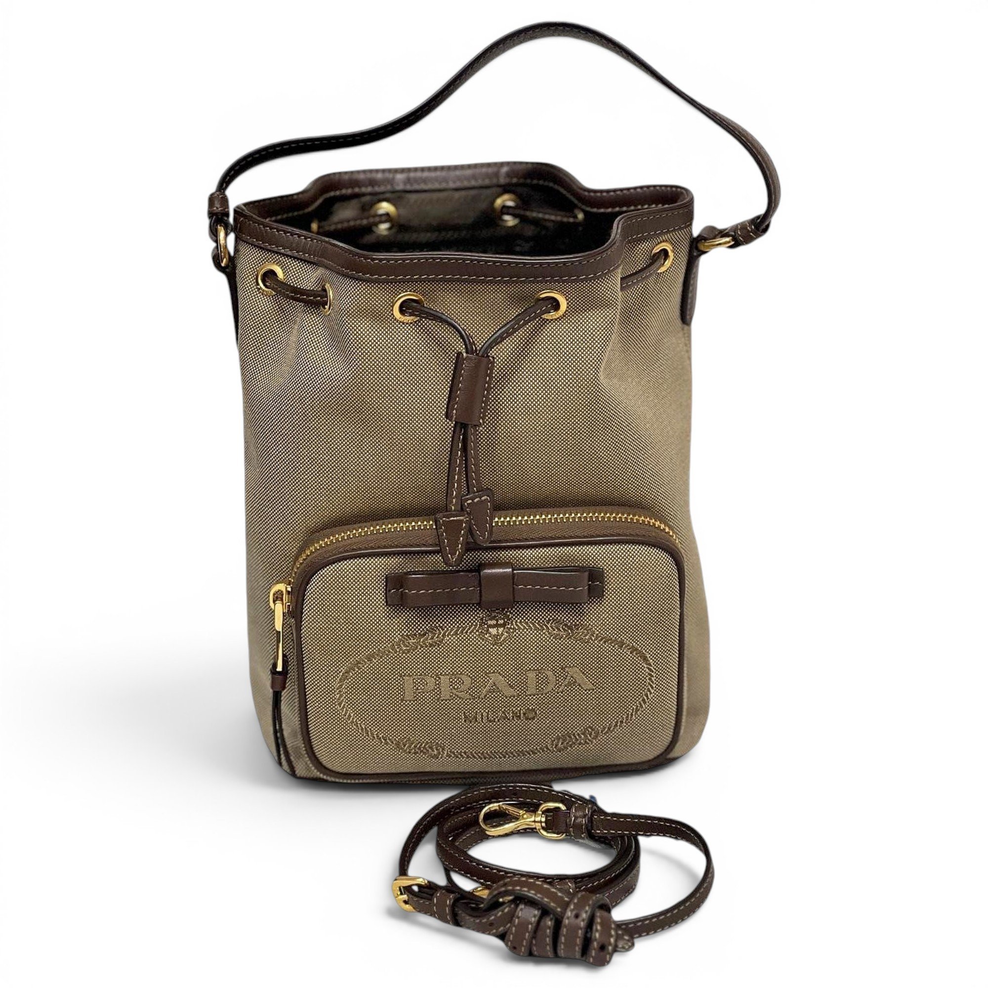 Re-Edition 1978 Bucket cloth handbag
