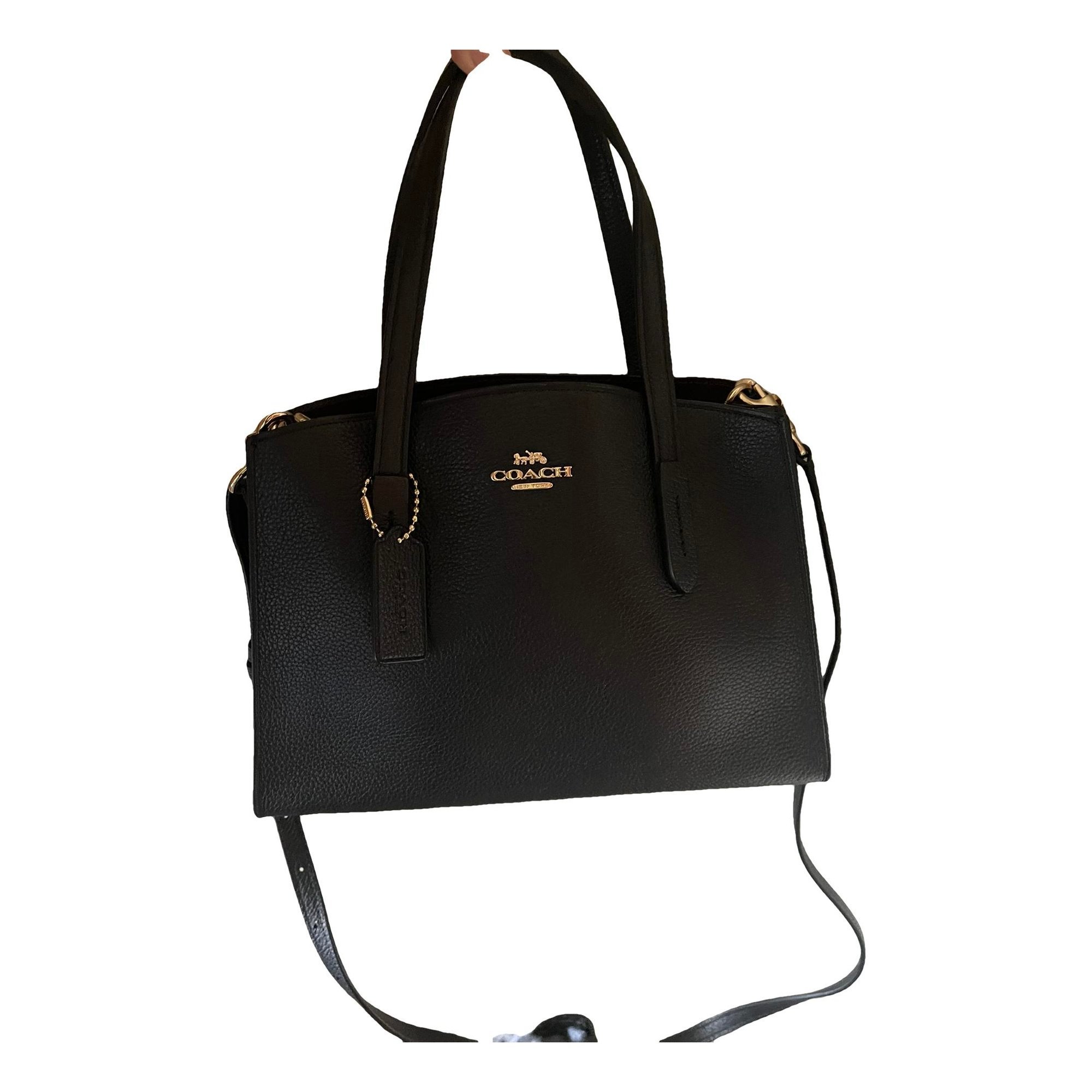 Leather handbag