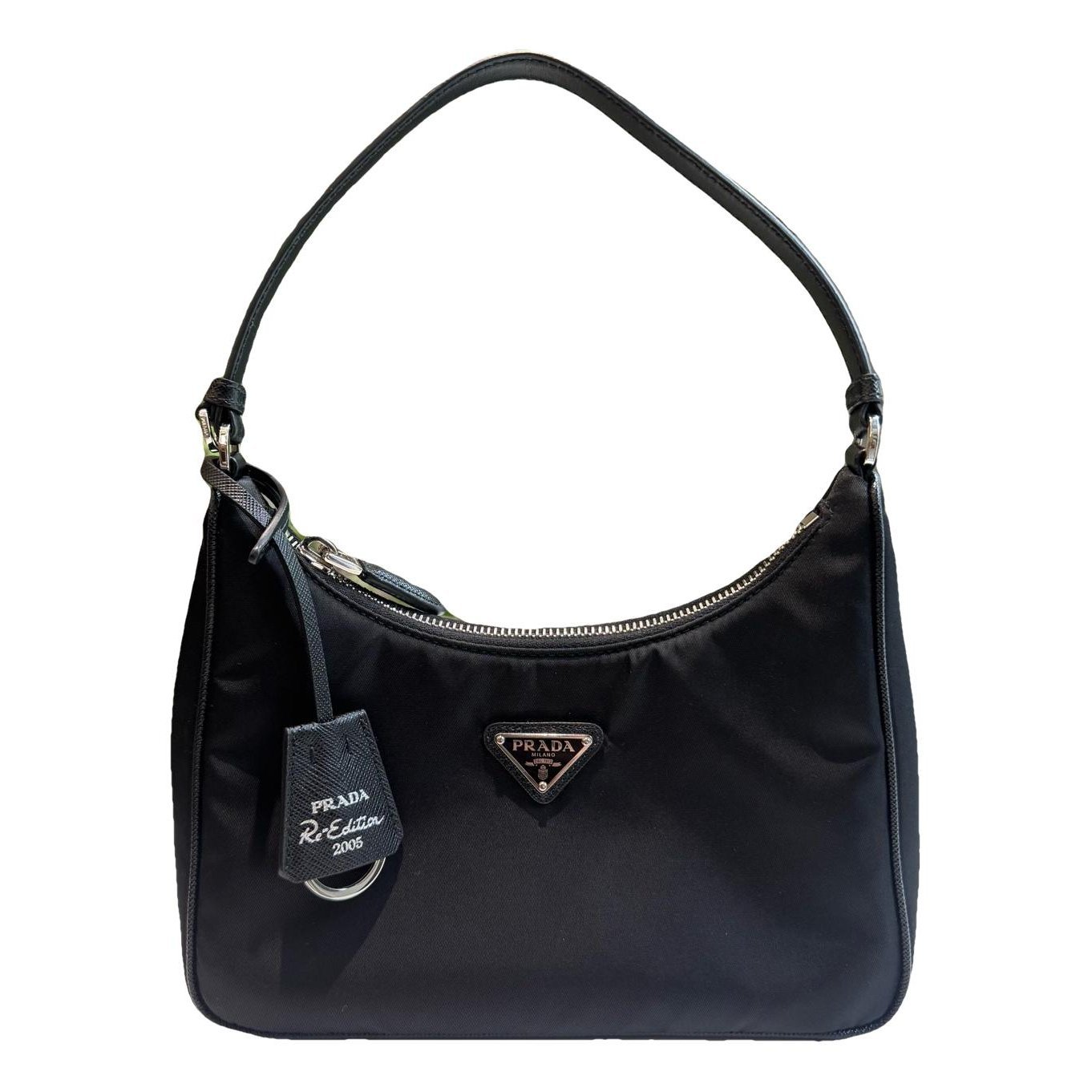 Re-Edition 2005 Zip cloth handbag