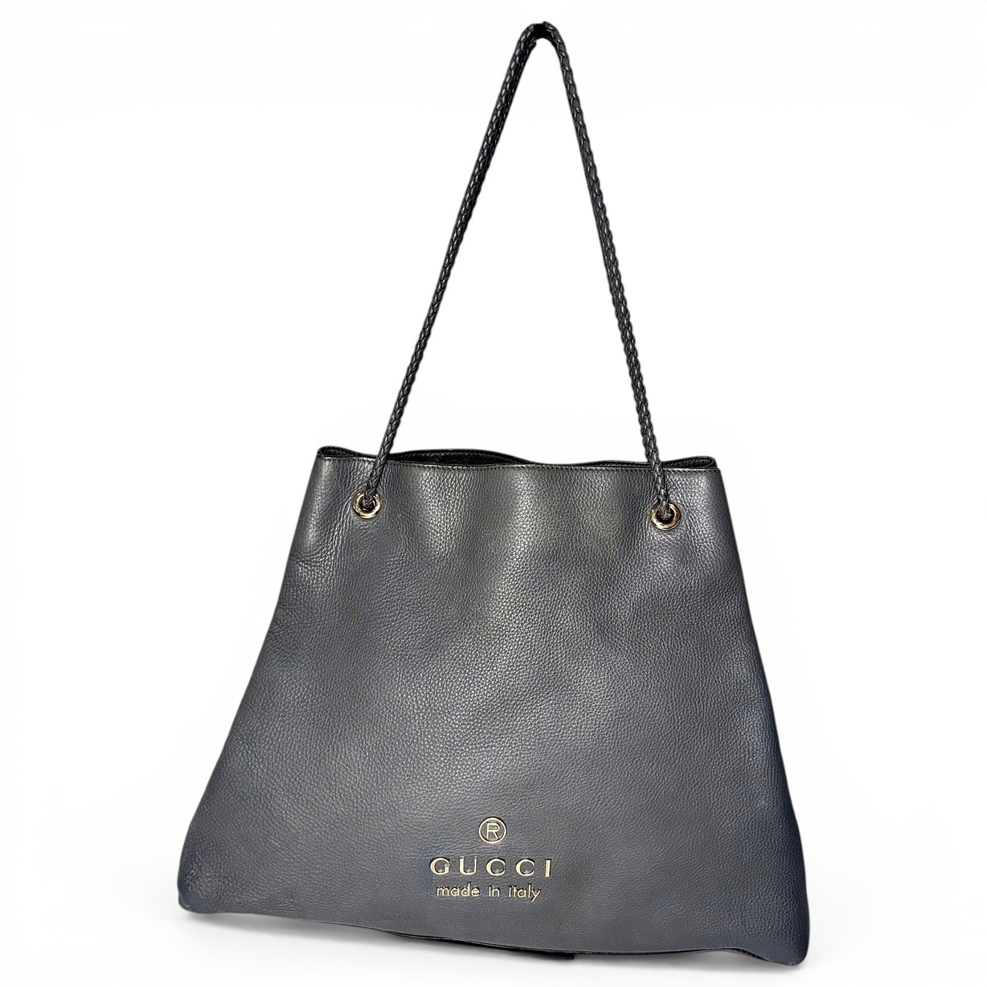 Leather tote