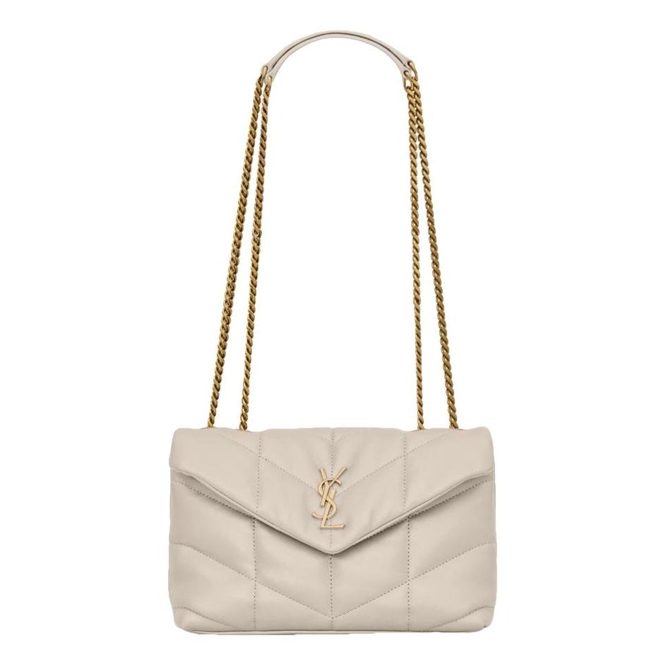 Loulou Puffer leather crossbody bag