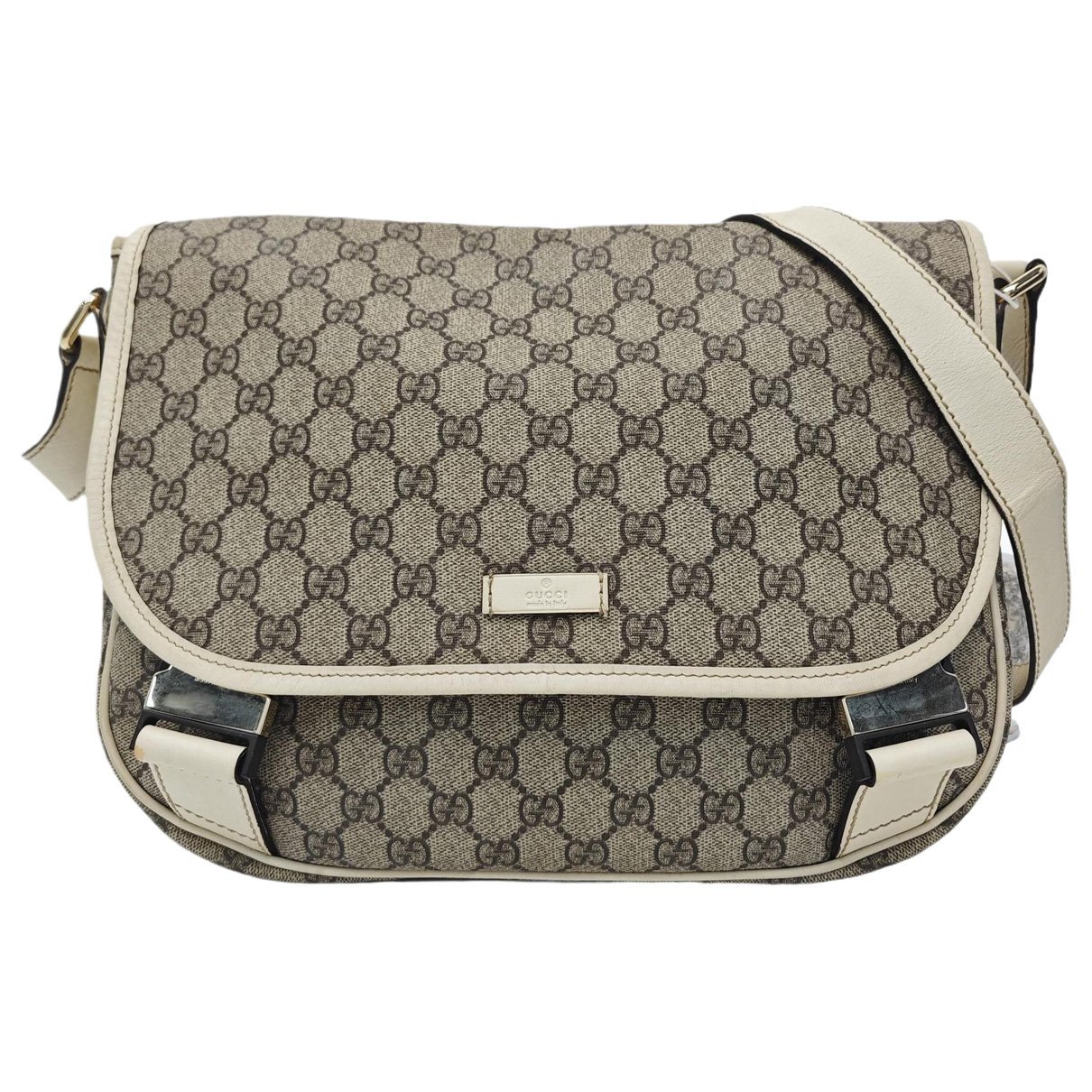 Ophidia GG Supreme leather handbag