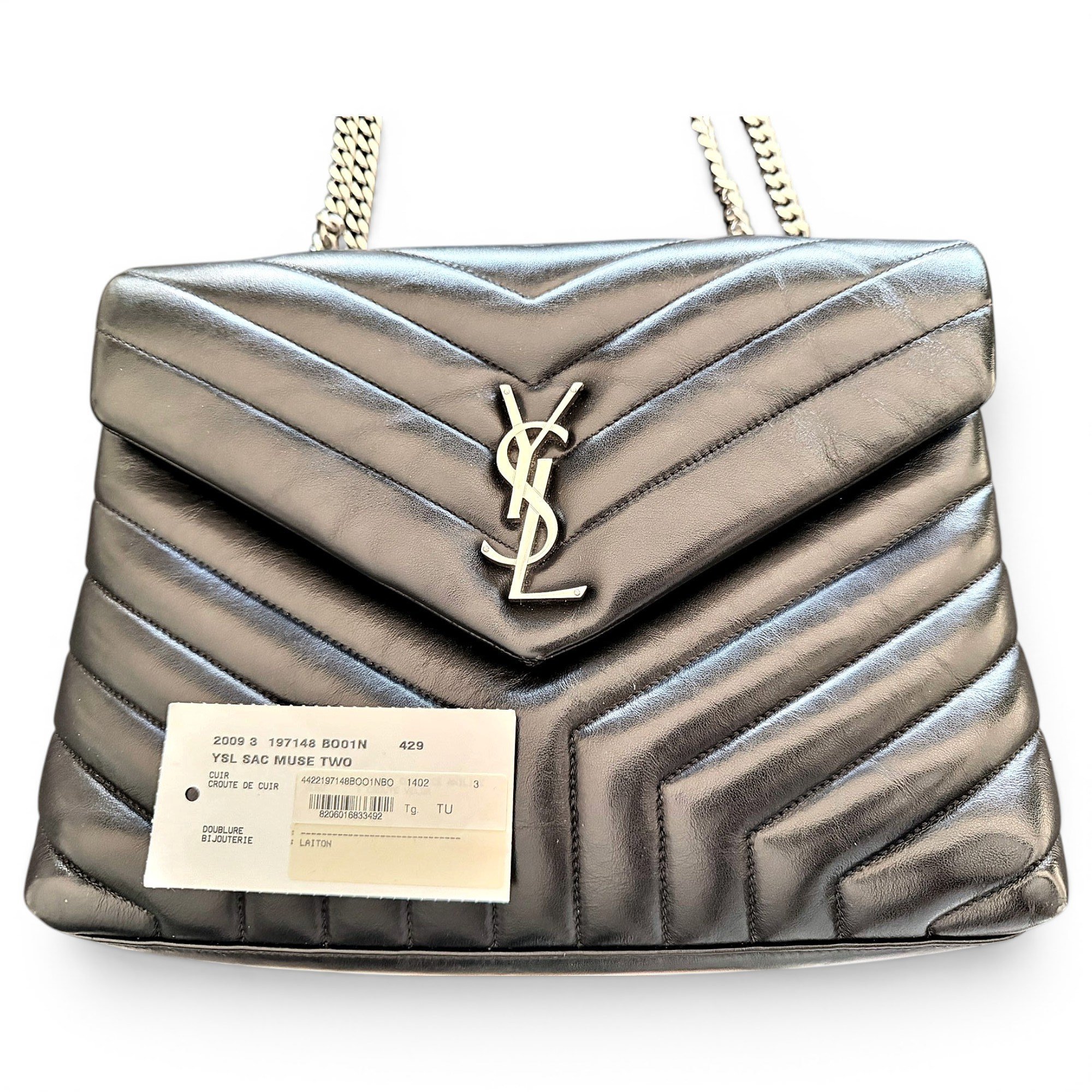 Loulou leather crossbody bag