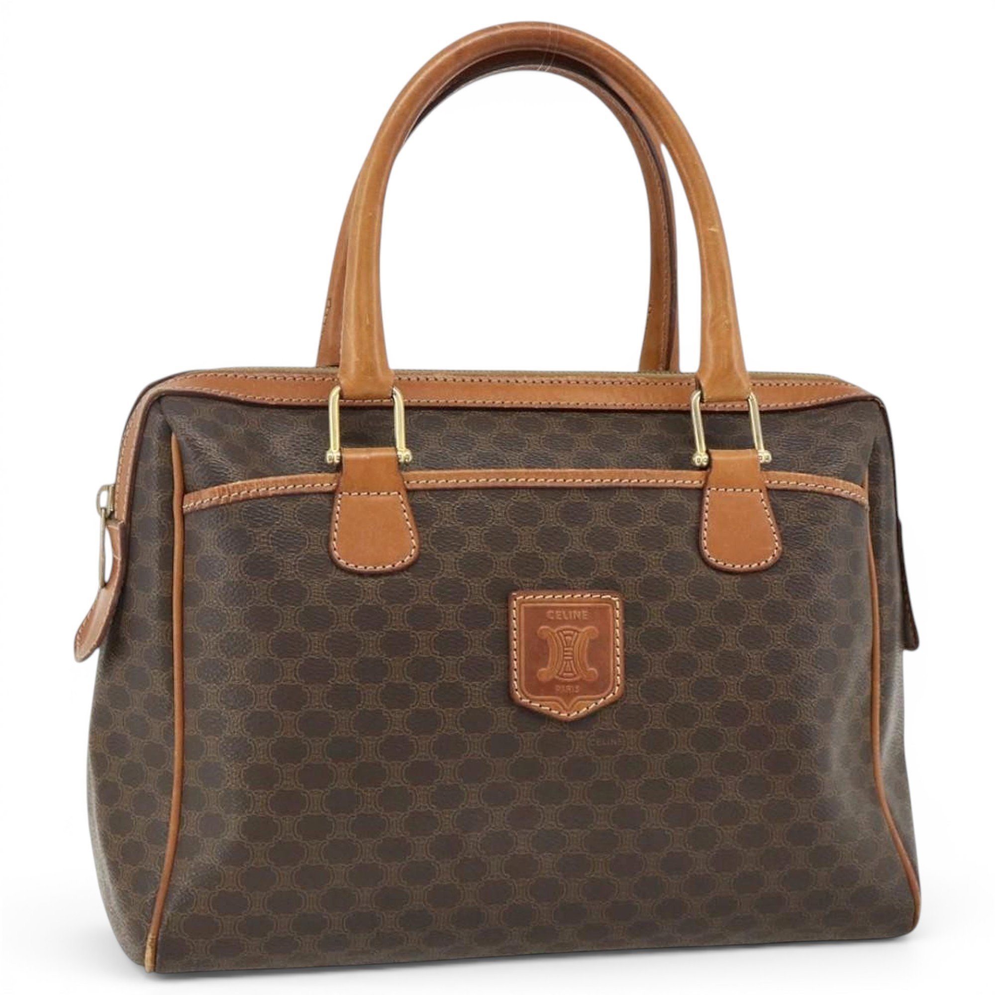 Leather handbag