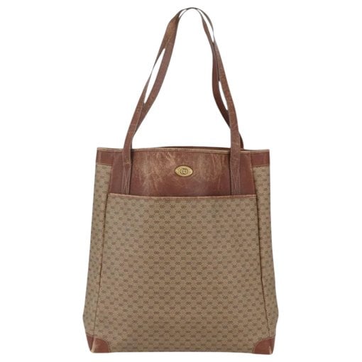 Leather tote
