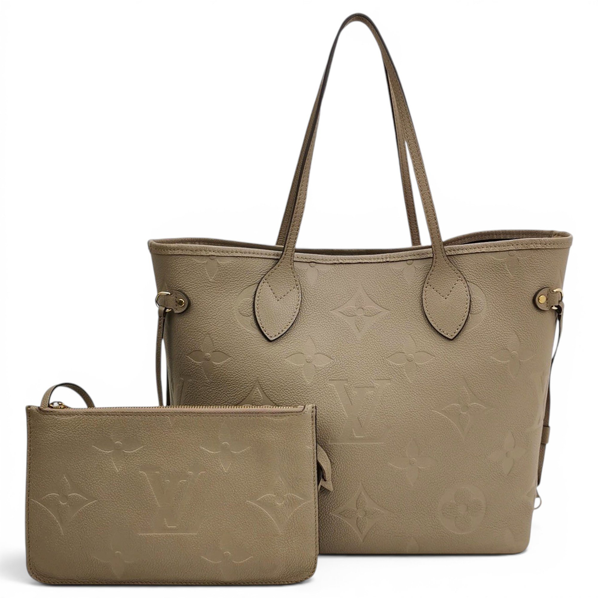Neverfull leather tote