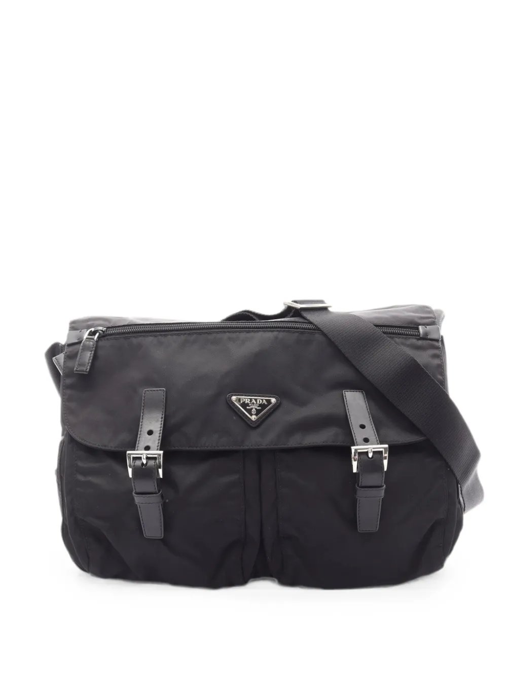 2000s Vela buckle cross body bag