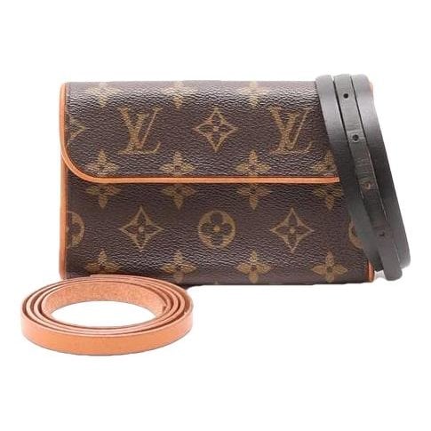 Florentine leather clutch bag