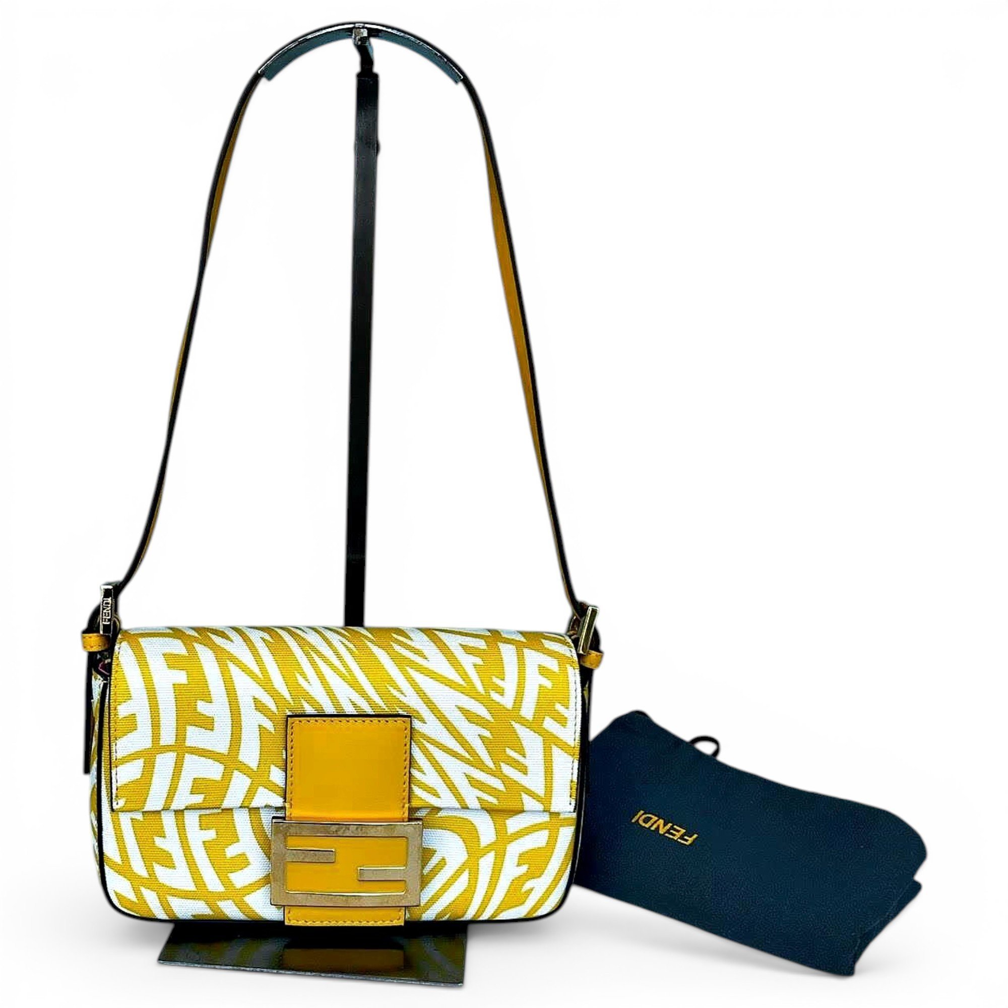 Fendi Baguette cloth handbag