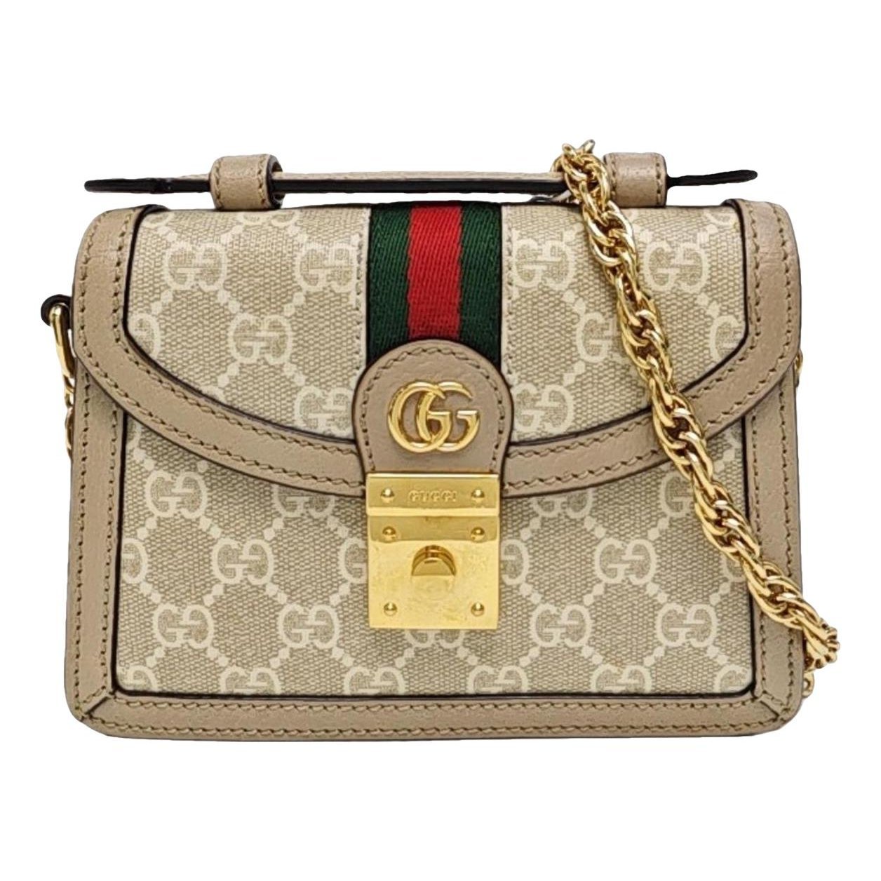 Ophidia leather handbag