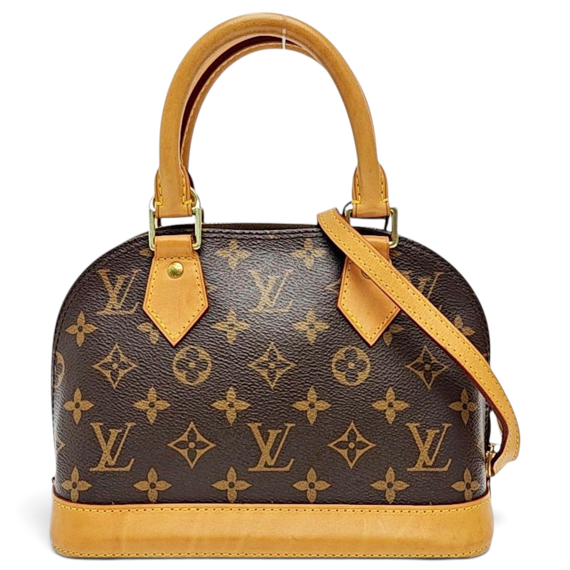 Alma leather handbag