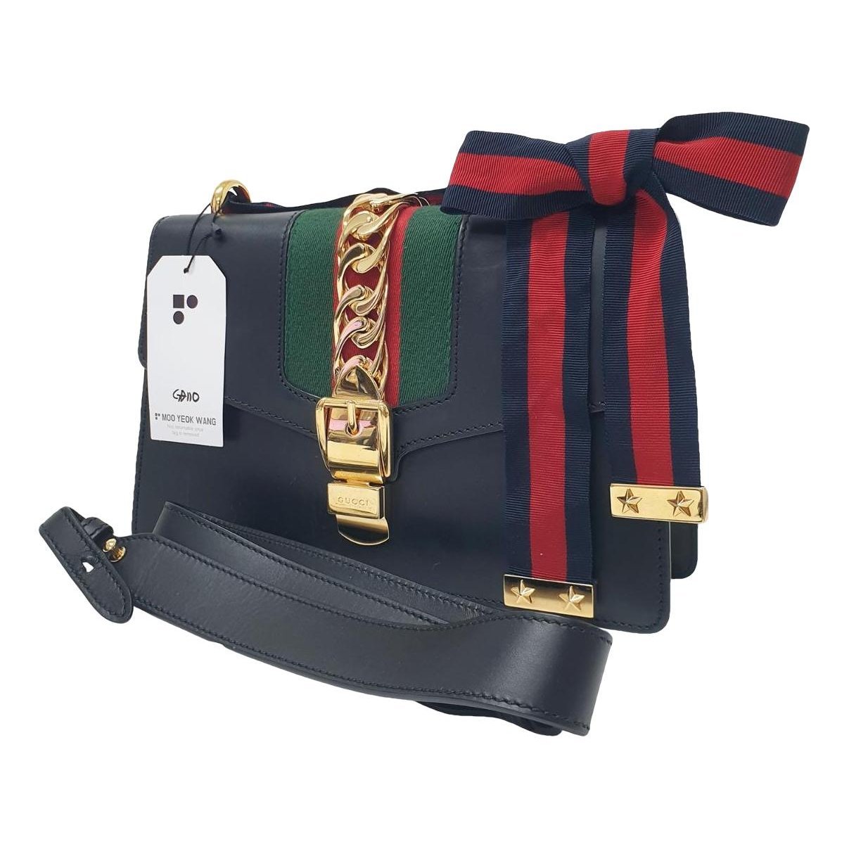 Leather handbag