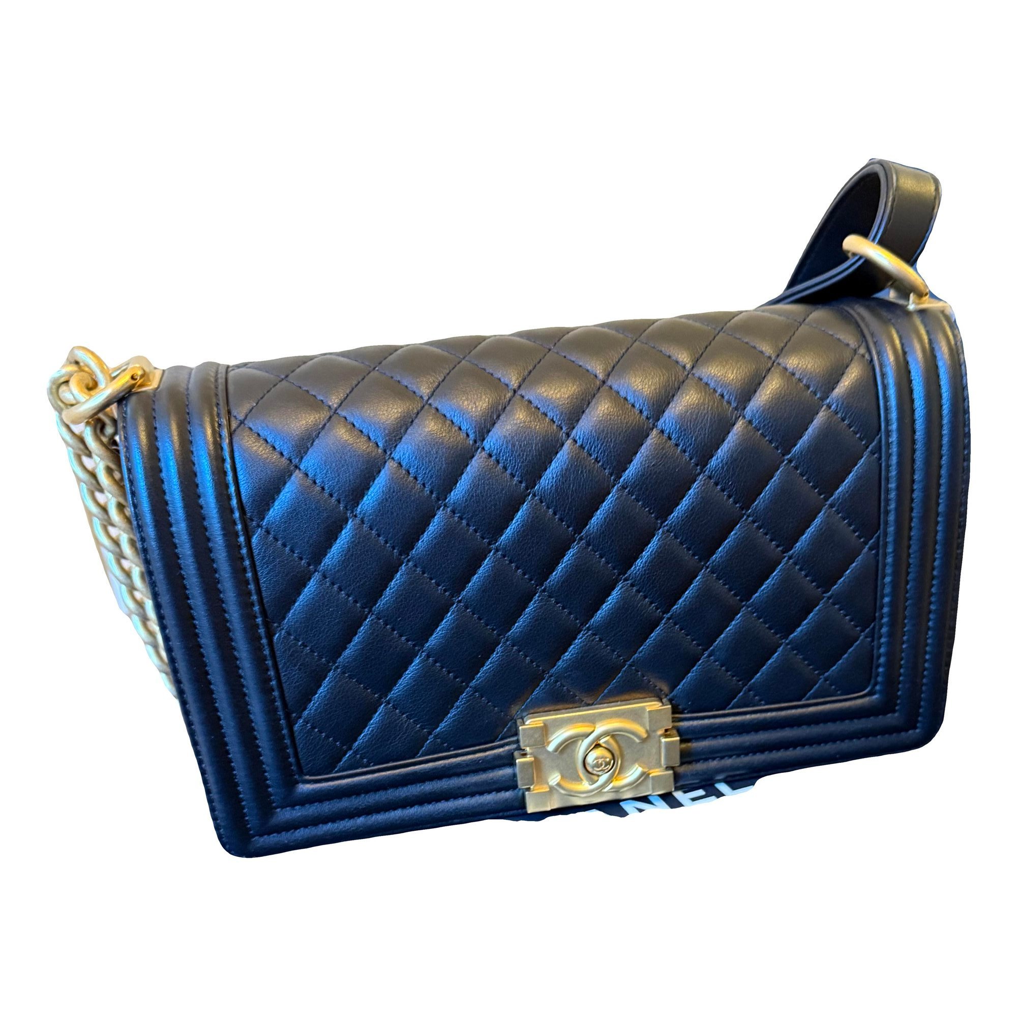 Boy leather crossbody bag