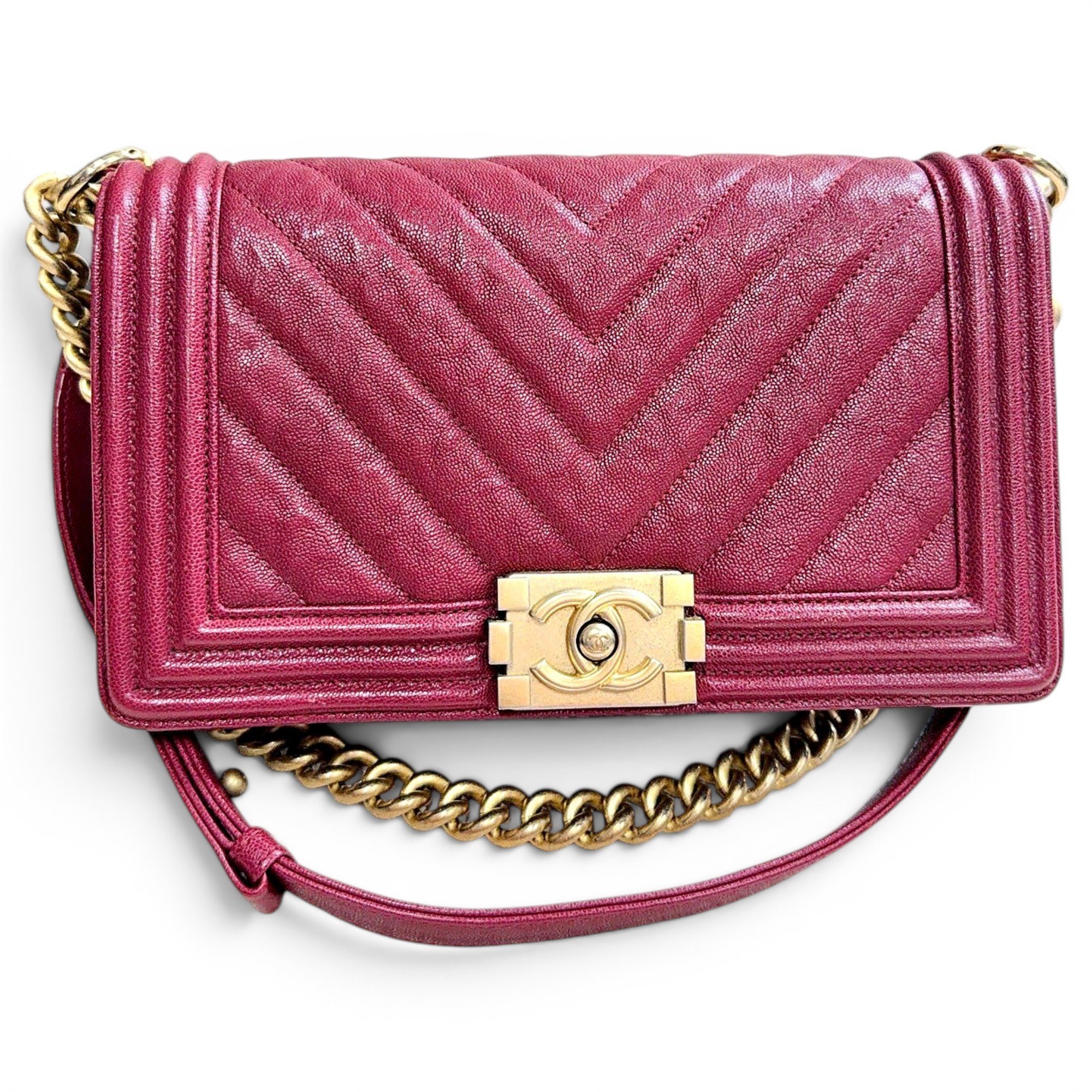 Boy leather handbag