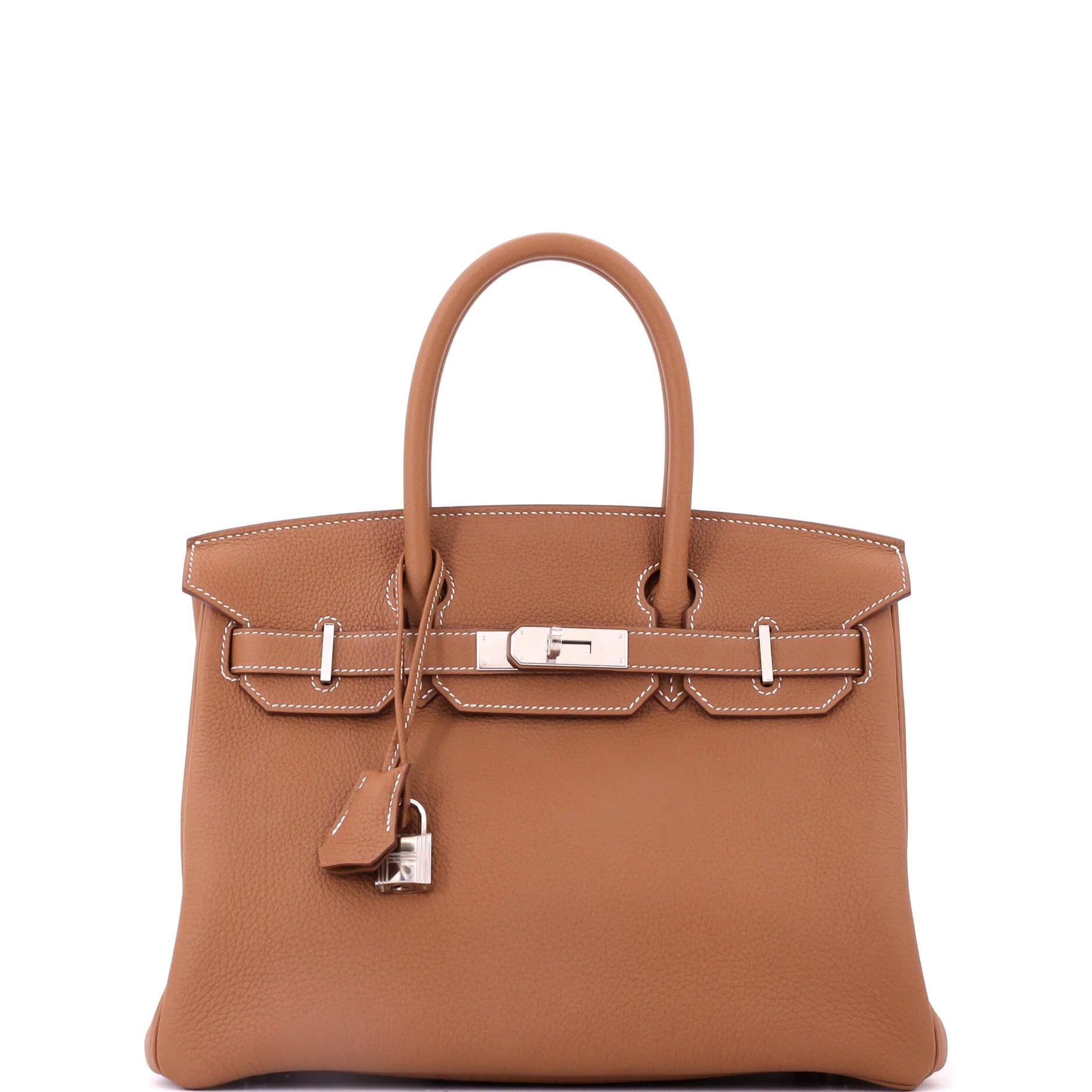Birkin 30 leather tote