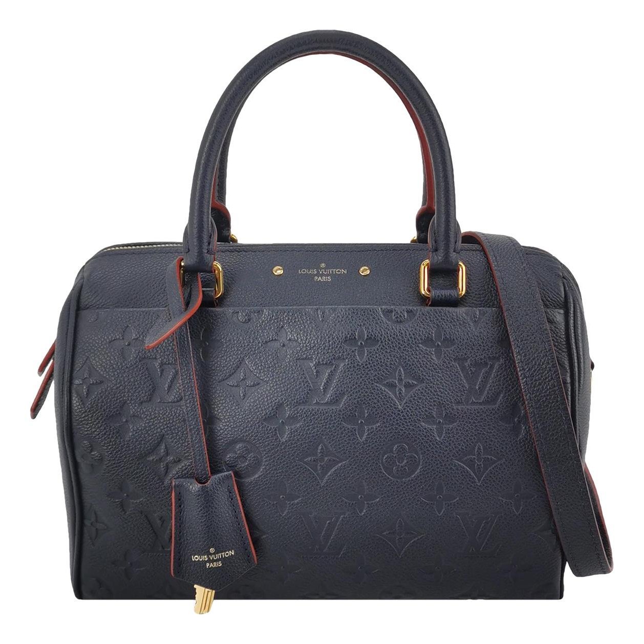 Speedy leather handbag