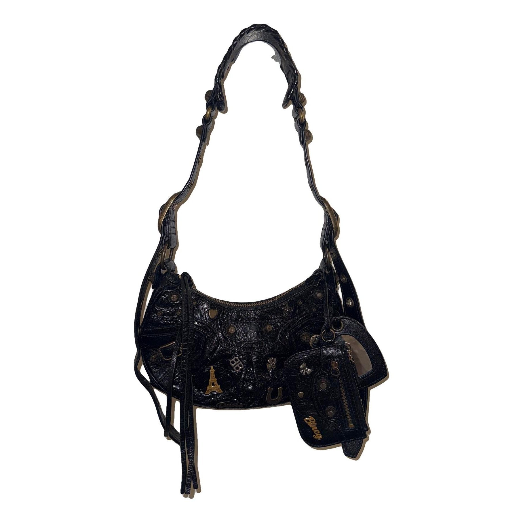 Le Cagole leather handbag