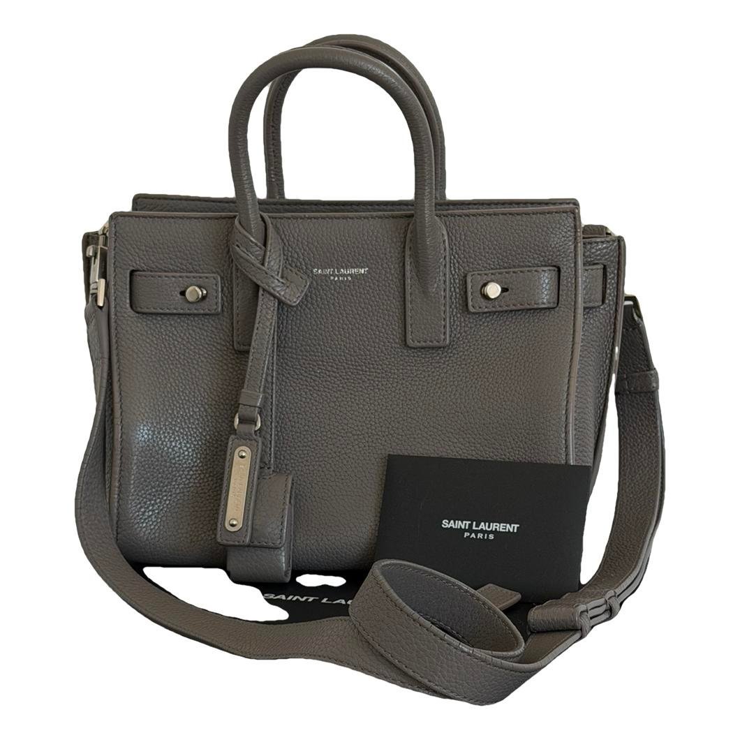 Sac de Jour leather tote
