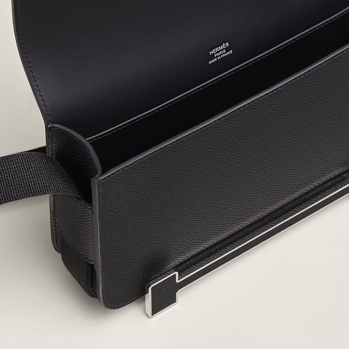 Noir Hermès Geta Slim Bag