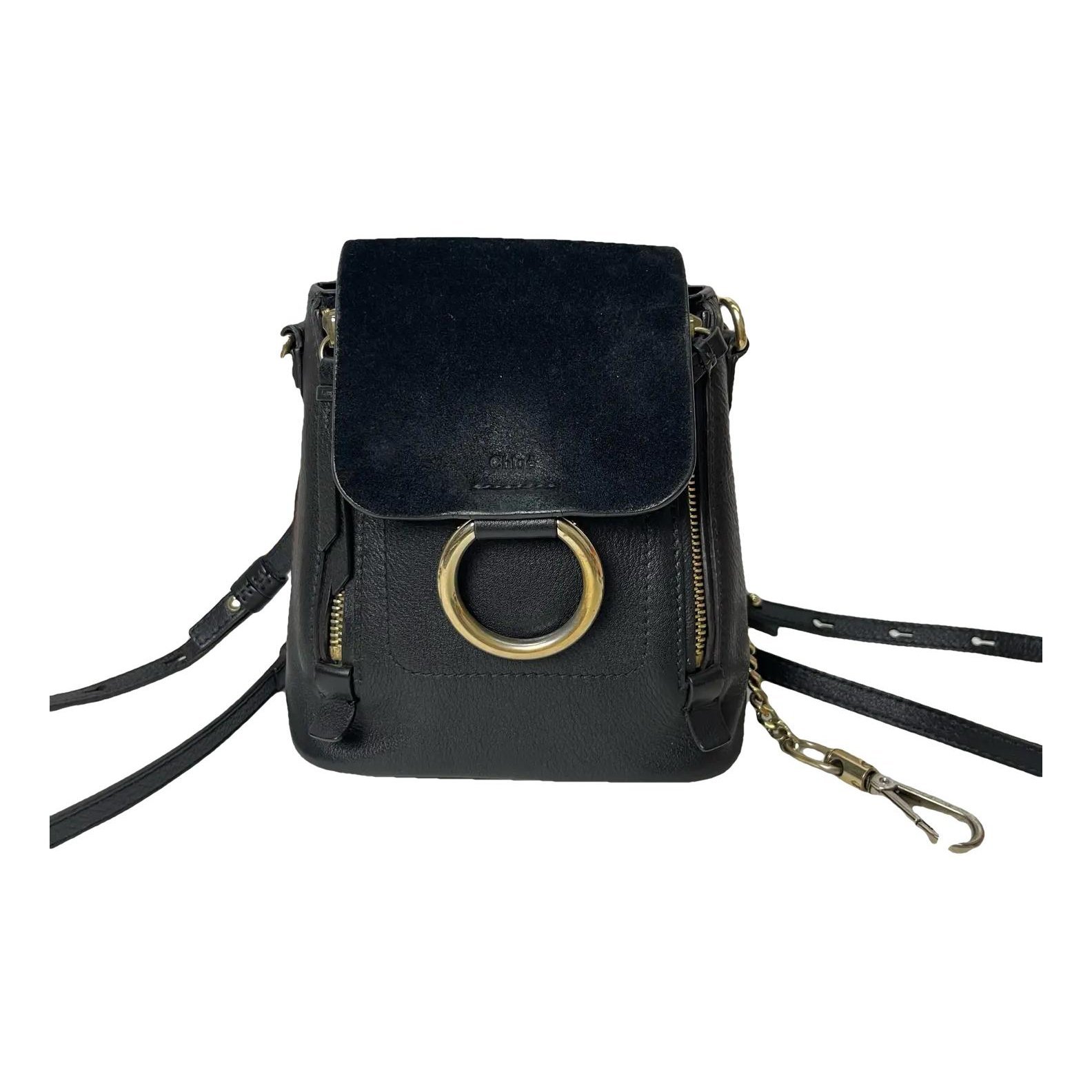 Faye leather backpack