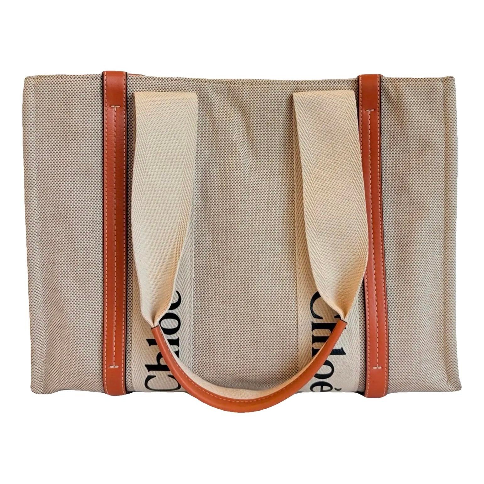 Woody cloth tote