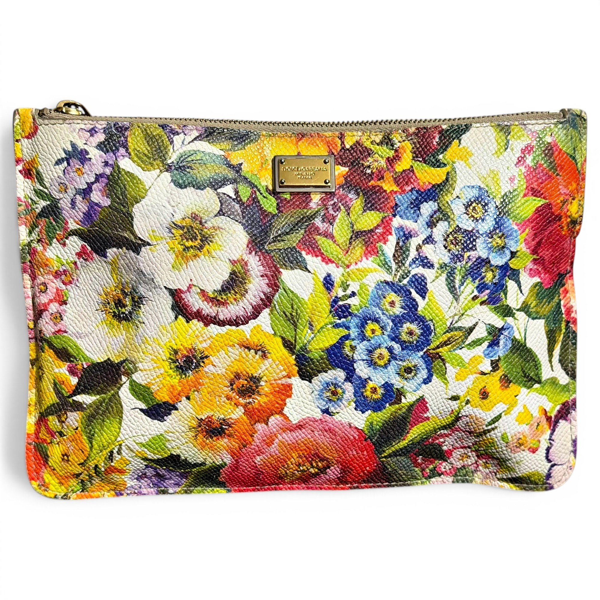 Sicily leather clutch bag