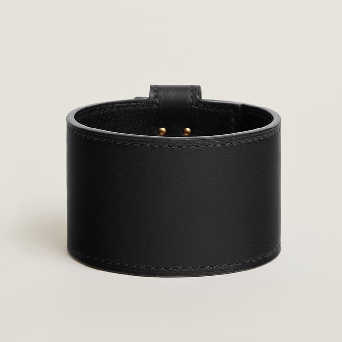 Noir Kelly Twist Bracelet, Large Model